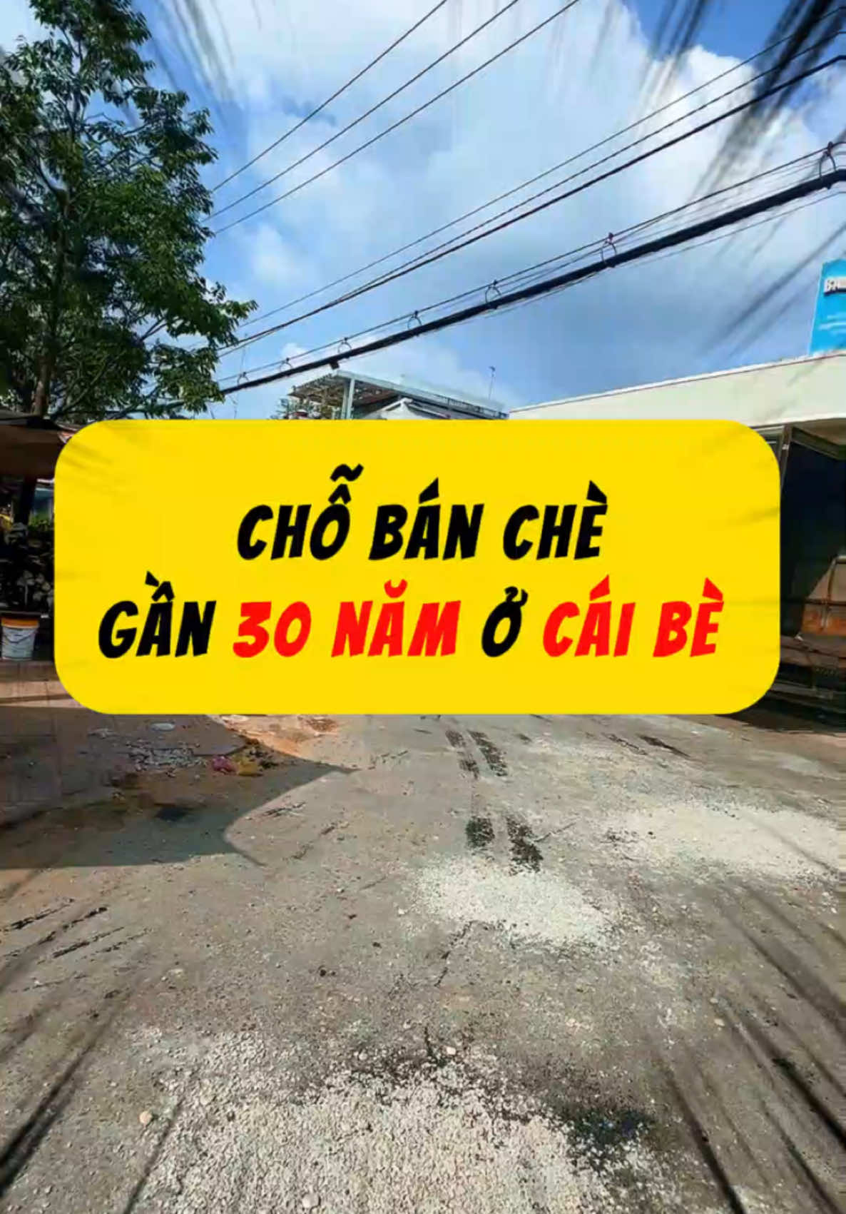 Có ai ăn chè ở đây chưa da #mottiemtra #caibetiengiang #dacsancaibe 