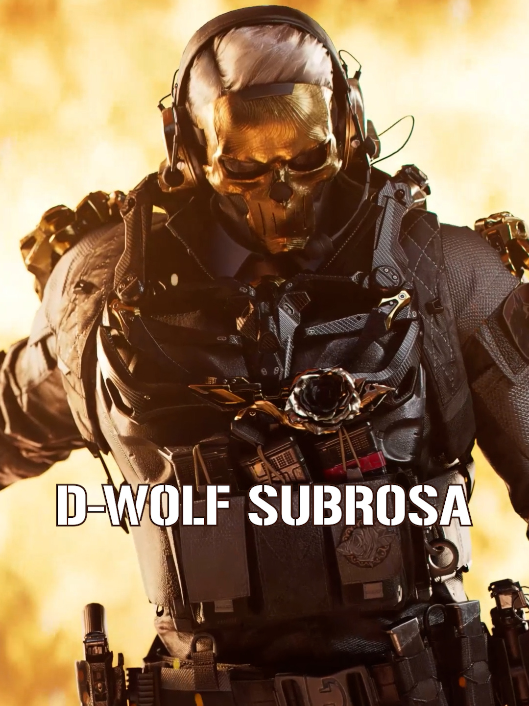 Skin D-Wolf Subrosa bakal hadir! Garang banget coy! 💀#garenadeltaforce #skin #deltaforcepc #newgame #fps #viral #fyp