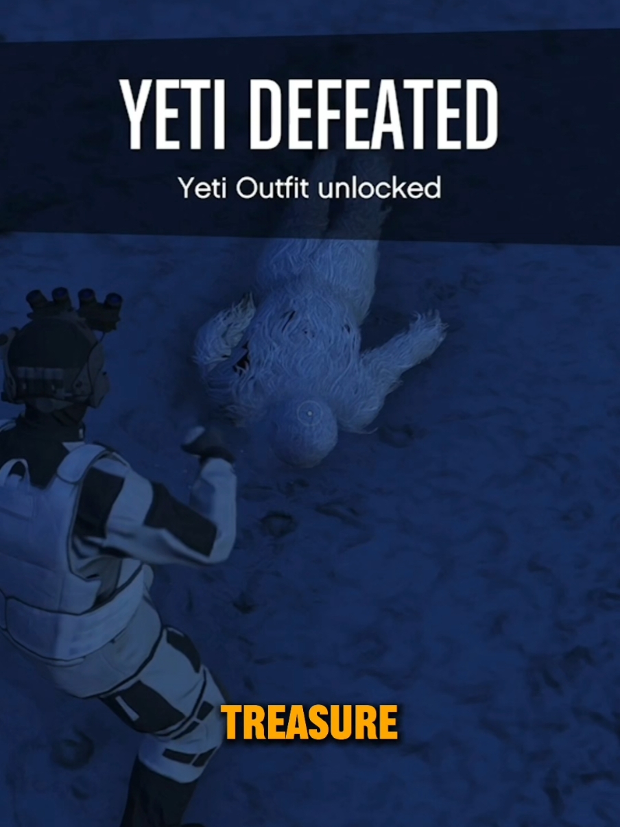 Best way to complete new yeti treasure hunt in gta 5 online (Video-game footage Tiktok)#gtaguide #gtanew #gta5online #gtadlc #gtaupdate #gtachristmas #gtasnow #fyp