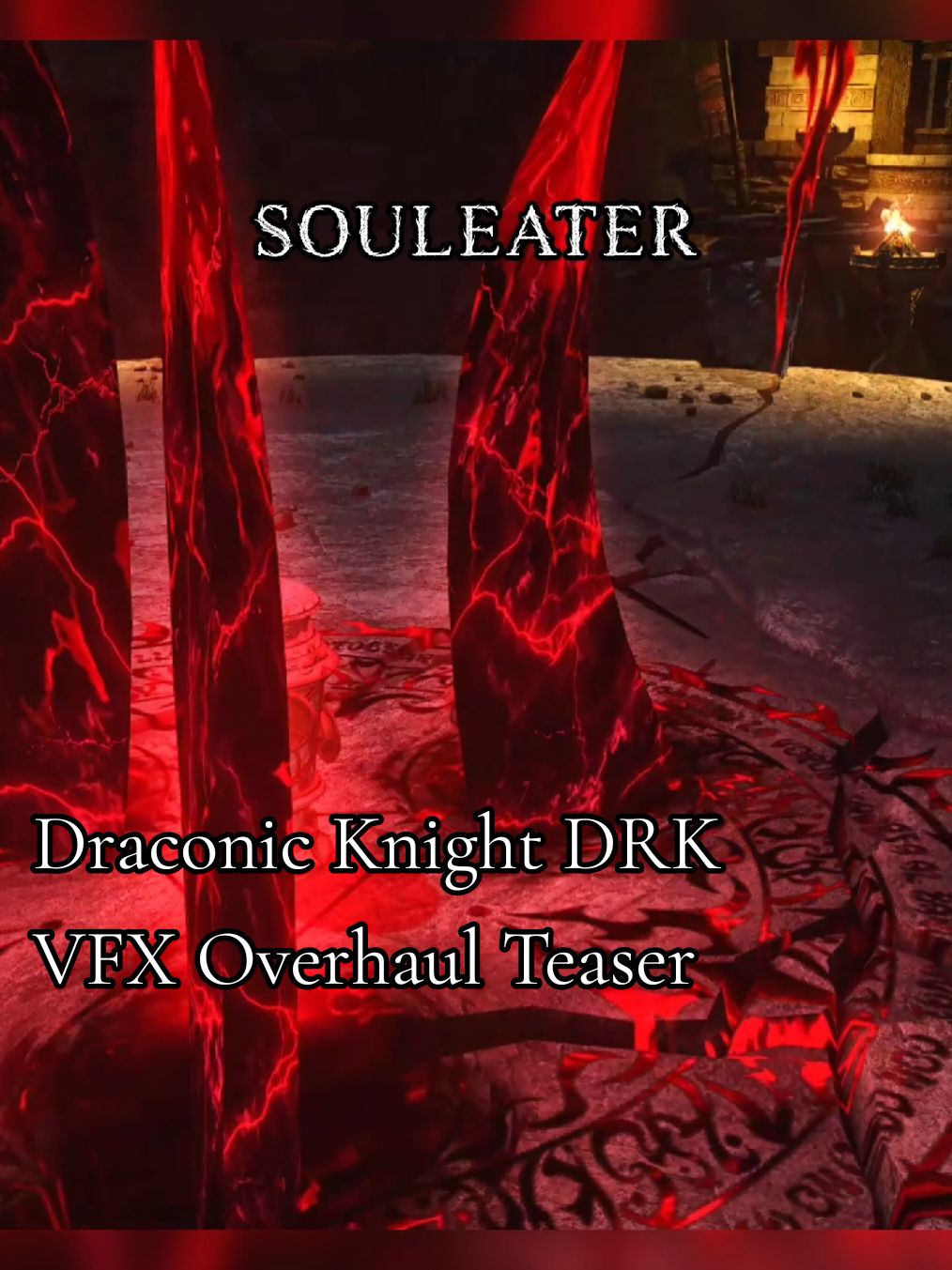 Draconic Knight DRK VFX Overhaul - Teaser    [WIP, all VFX are subject to change] #finalfantasy #finalfantasy14 #finalfantasyxiv #drk #darkknight #mod #ff14mods #ffxivmods #ffxivmodding #wip #dragon #dragons 