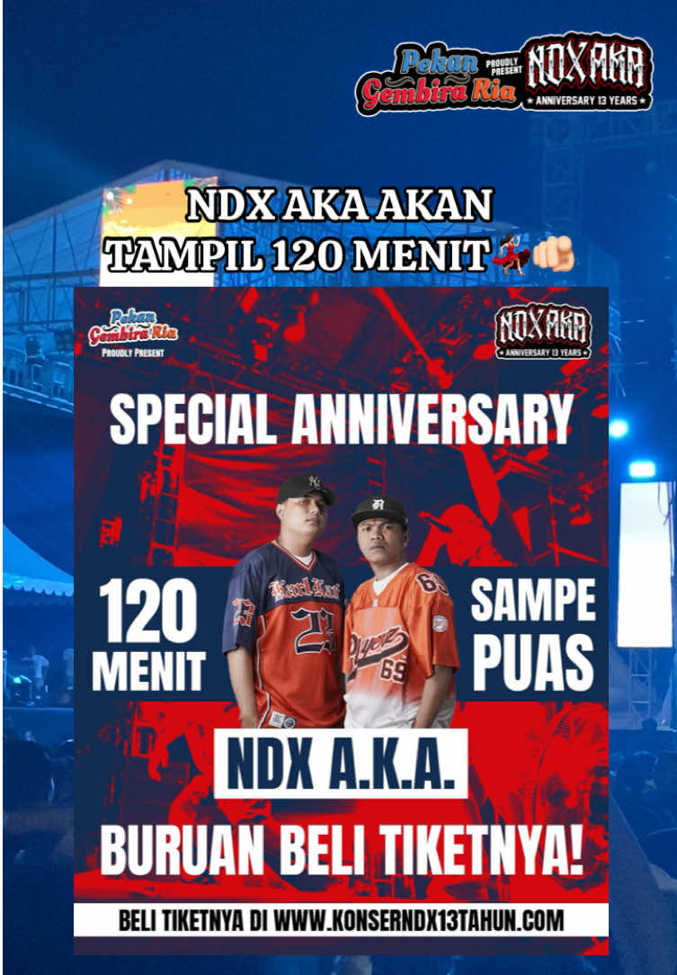 see you 21 desember warga lombok 🫵🏻💃🏻 malam minggu kita party bersama @Pekan Gembira Ria 🫵🏻💃🏻 📍Parkiran Epic Mataram Mall(Lombok) #fyp #pekangembiraria #ndxaka #ndxakafamilia #festivalbulananabisgajian #sipalingpetjah #fypシ゚viral #eventlombok #infokonser #konser #konserlombok #foryou #PestaUltahNDX #PestaUltahNDX13Kota #semuafamiliadiundangpesta 