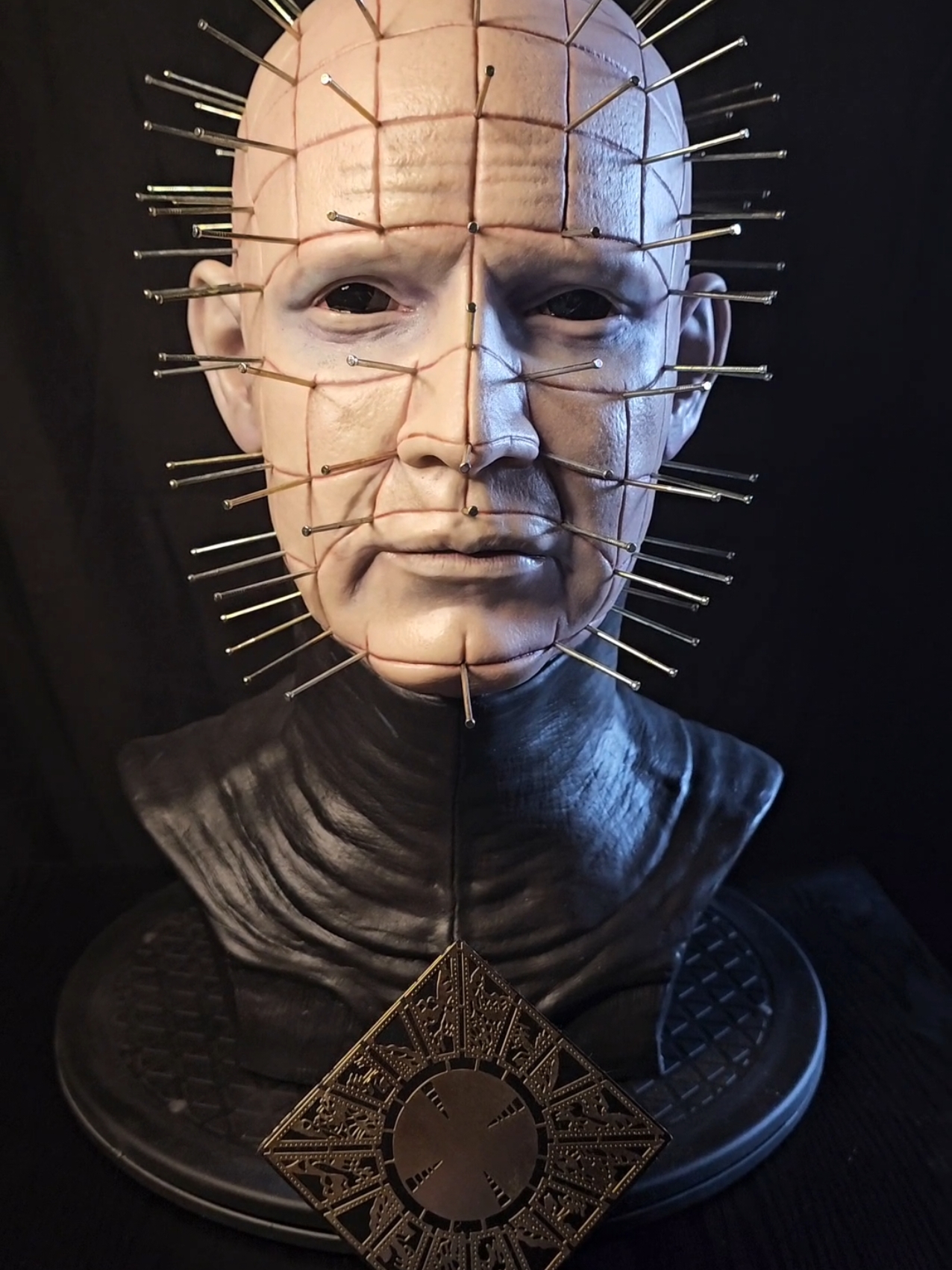 Doug Bradley Pinhead made by the Evil Shed arrived today. Looks great 🙏 #horror #horrors #horrorfan #horrormask #horrorcomedy #horrorstory #horrortiktok #horrortok #horrormovie #horrorfilm #horrorart #horrorobsessed #horrorjunkie #horrorcommunity #horrorcomedy #horroraddict #horrorlover #pinhead #hellraiser #clivebarker #beetlejuice #terrifier #terrifier2 #terrifier3 #art #nagmasks #stephenking #stephenkingit #dougbradley #halloweencostume #halloween #freddykrueger #fallvibes #hauntedtiktok #haunted #summerween #spookyseason #halloweentok #hauntedhouse #fallvibes #f #fyp #fyppppppppppppppppppppppp #fortnite #fyr #fyyyyyyyyyyyyyyyy #fyy #foryoupage #daily #serialtiktok #killer #spooky #scarymovie #daily #clowning #clowncheck #clownmakeup #clownmask #clown #videoviral #viraltiktok #viralvideo #v #funk #funko #funkopop #funkos #icon #netflix #movietok #filmtok #4you #4upage #cosplay #demon #ghostface #ghostfacecosplay #scream #screammovie #creatorsearchinsights 