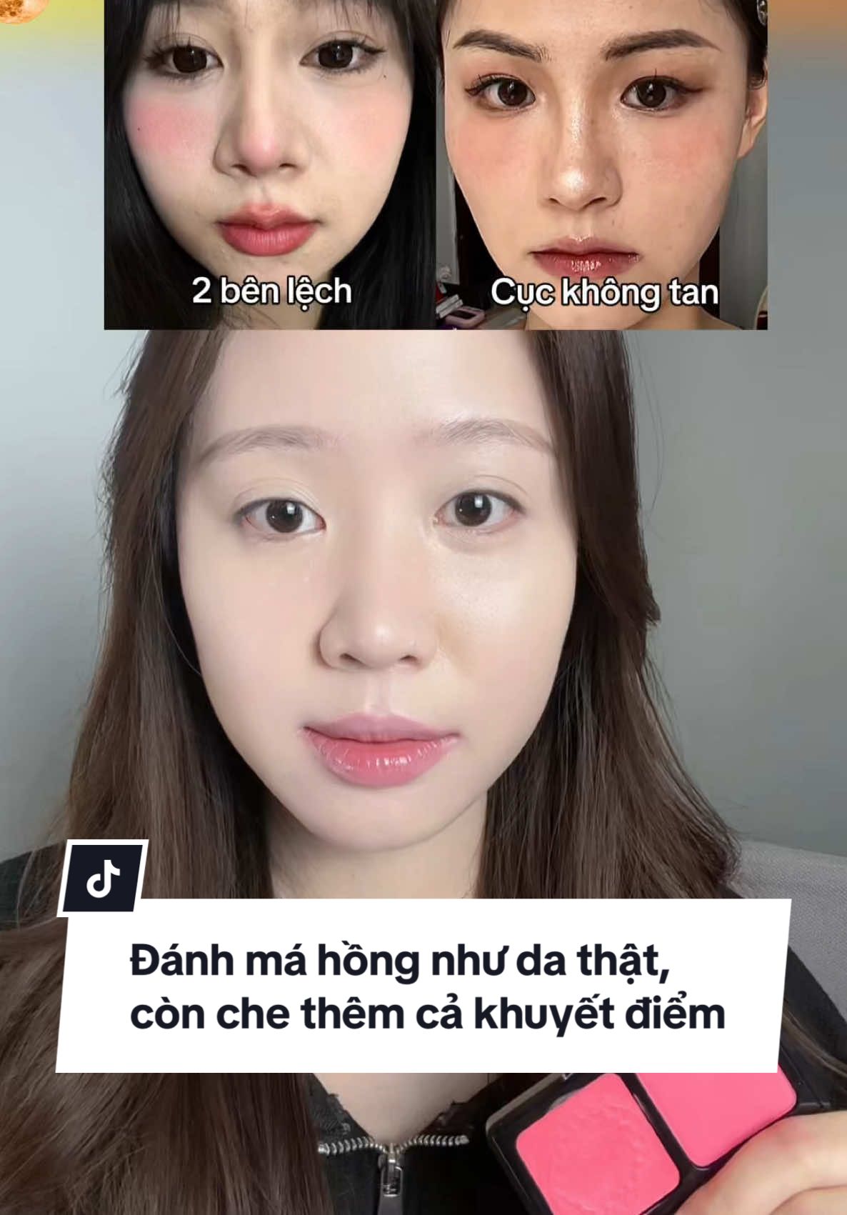 Cách đánh má hồng tệp như da thật, còn che thêm cả khuyết điểm ✨ #janehere #janehereofficial #makeup #makeuptutorial #LearnOnTikTok #makeupcanhan #thuvienmakeup #catricecosmetics #mahongcatrice #catriceholimood