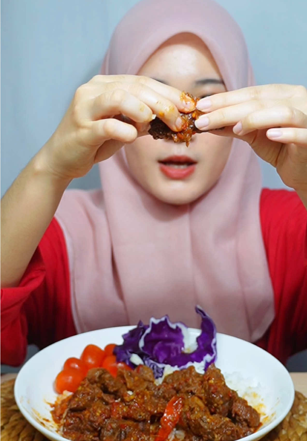 Hampir aja terlupakan oseng mercon daging favorit akuuu @MERCON MERAH PUTIH 🌶️💥 #inicia #iniciamukbang #asmr #merconmerahputih #viral #fuji 