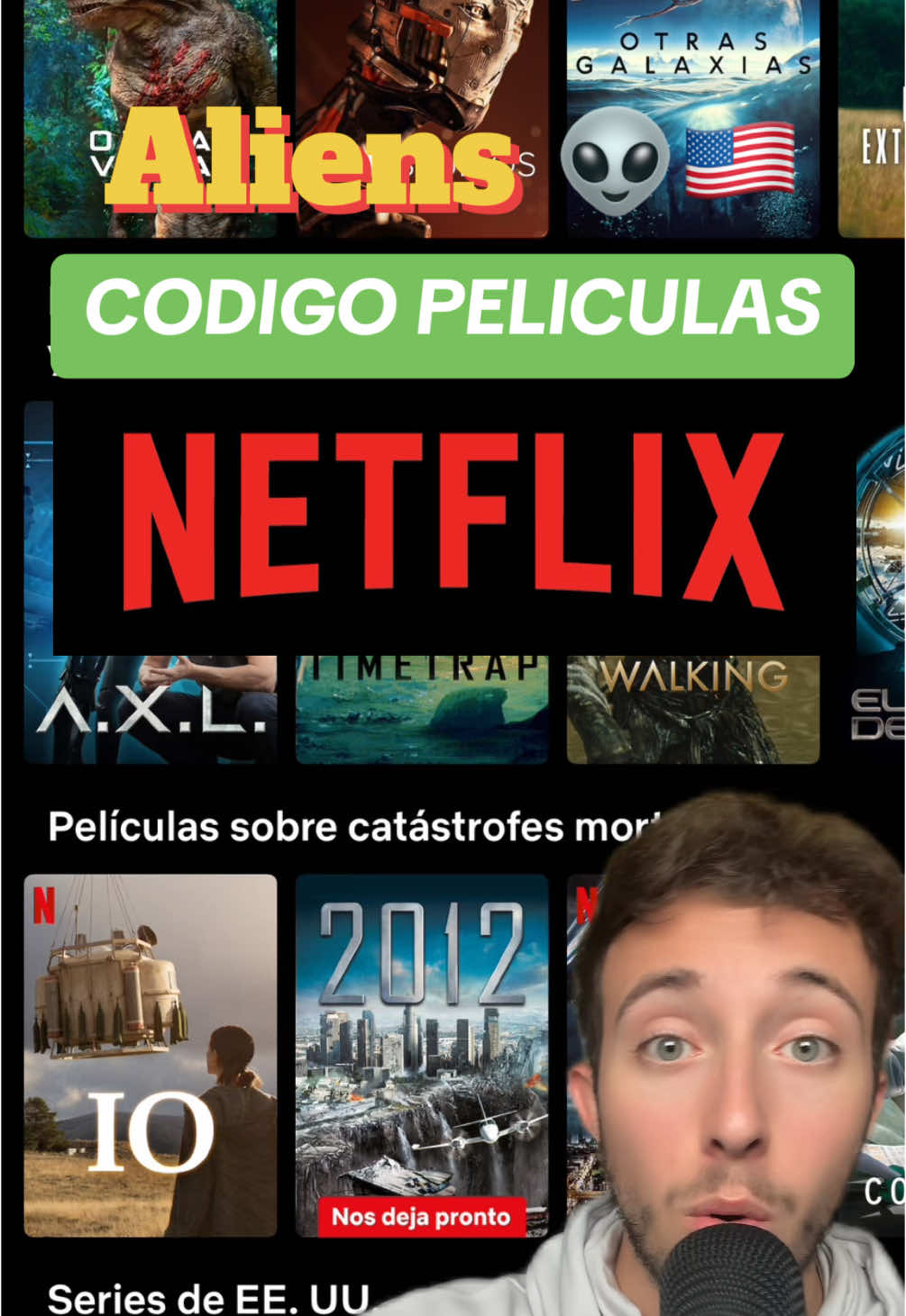 Codigos de netflix. Codigos peliculas de netflix. Codigo peliculas de aliens y ciencia ficcion netflix #codigosnetflix #codigopeliculasnetflix #codigospeliculasdenetflix #codigosdenetflix #peliculasdealiens #netflix 