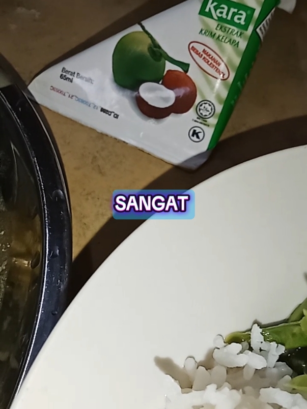 santan kara pilihan keluarga kmi ✨#racuntiktok #santankara #masakansimple #makan 