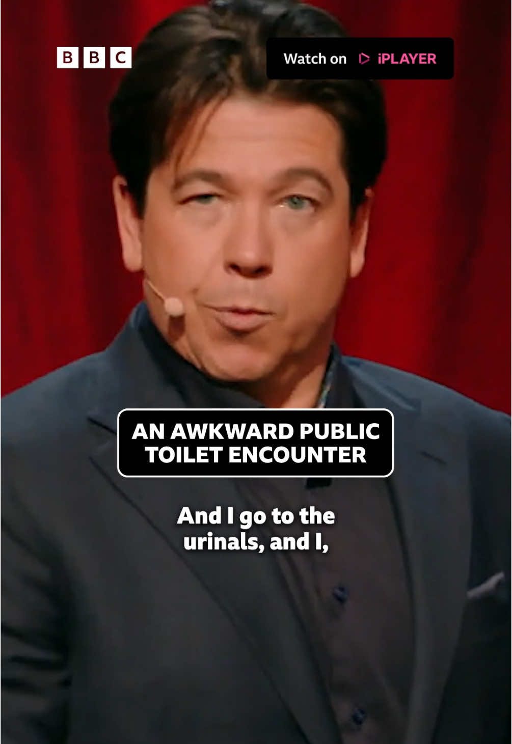 Awkward Public Toilet Encounter 😳🚾🤣 #MichaelMcIntyre #comedy #standupcomedy #bbc 