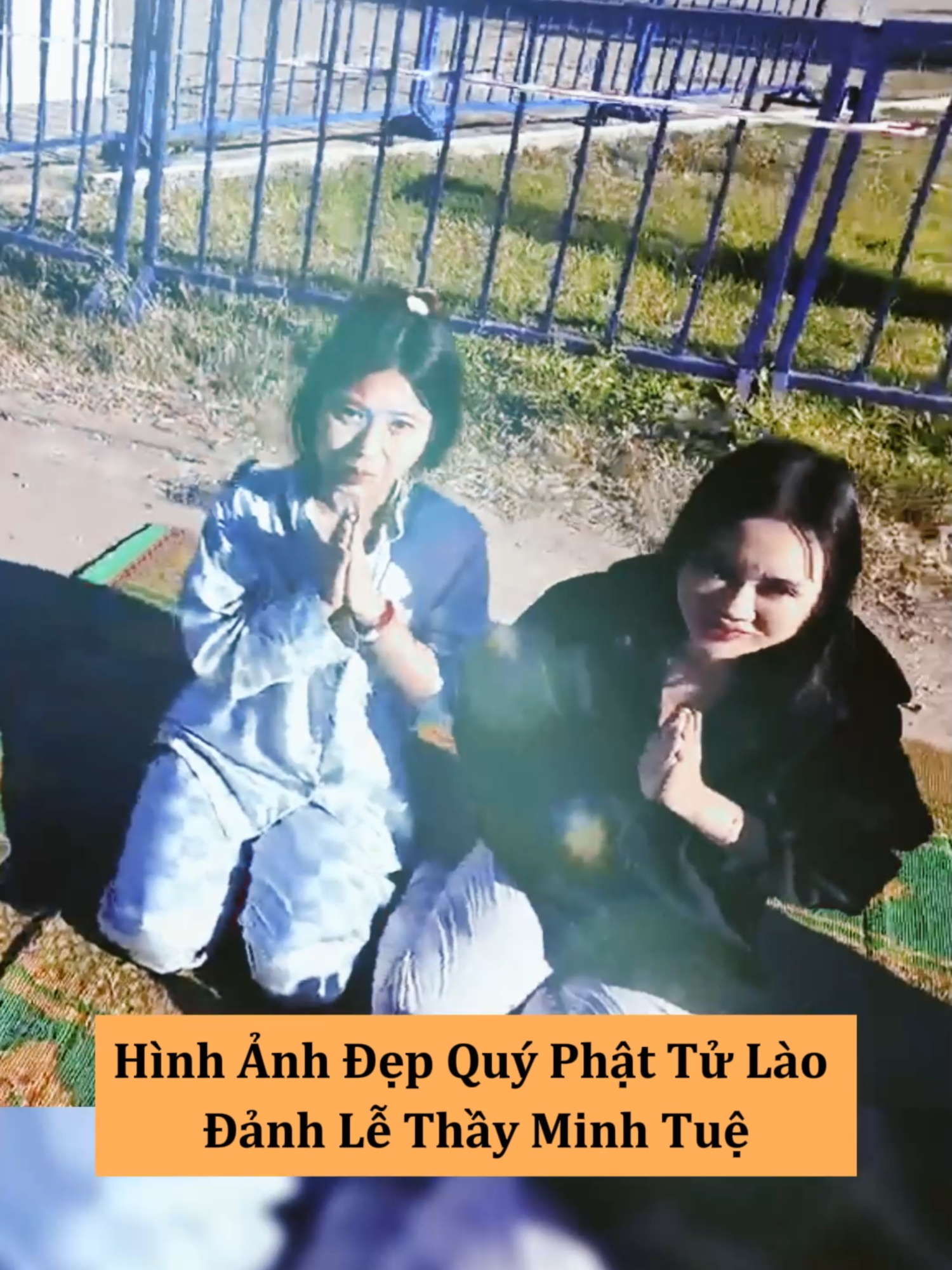 RẤT ĐẸP QUÝ PHẬT TỬ LÀO ĐẢNH LỄ THẦY MINH TUỆ #theanh28 #chuabiettv #tiktoknews #fpy