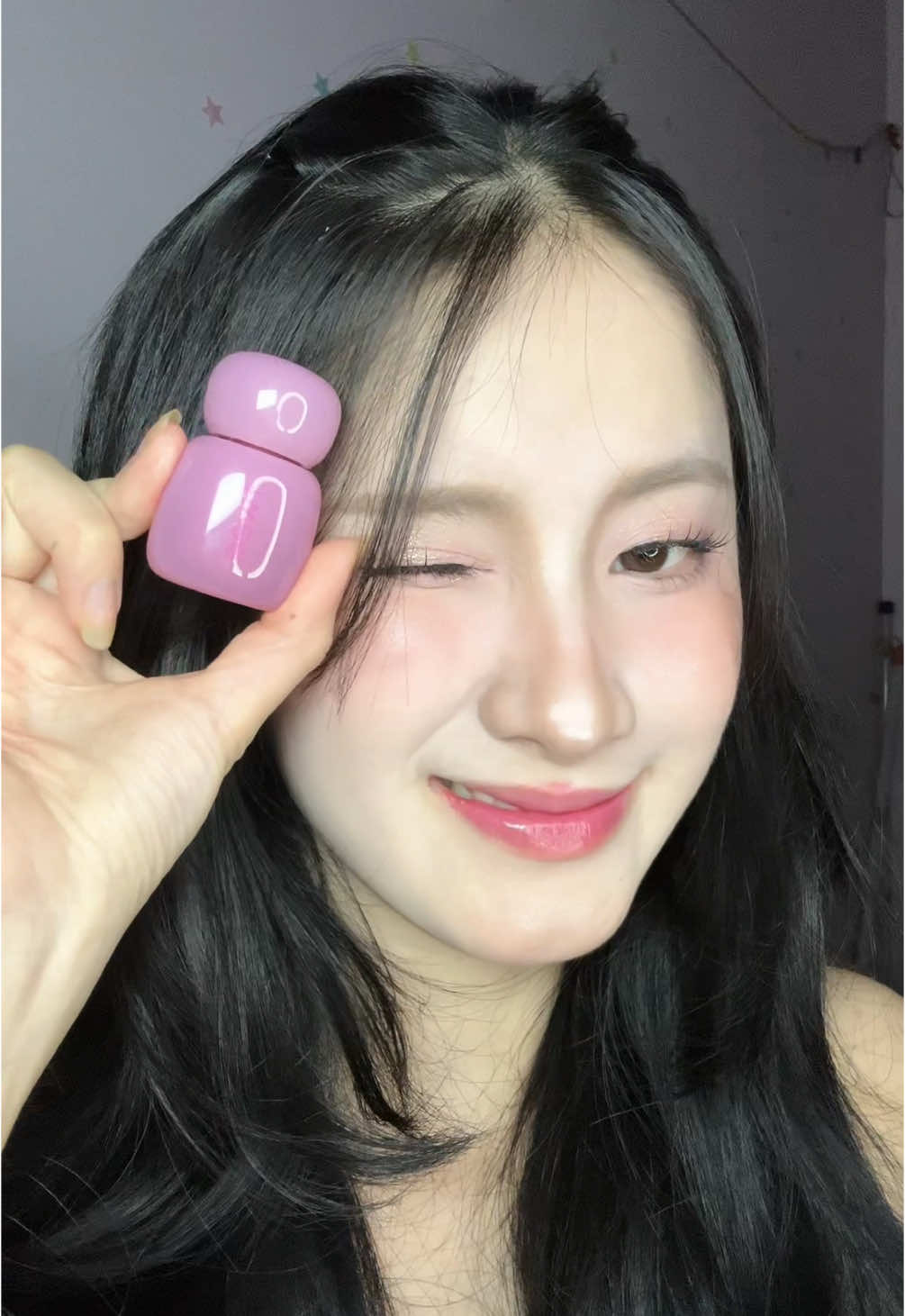 Tôi yêu Fwee, iu iu lắm #kbeauty #makeup #fwee #fweetint #fweepink #pinkobessionliptint #sonbong  #tryon 