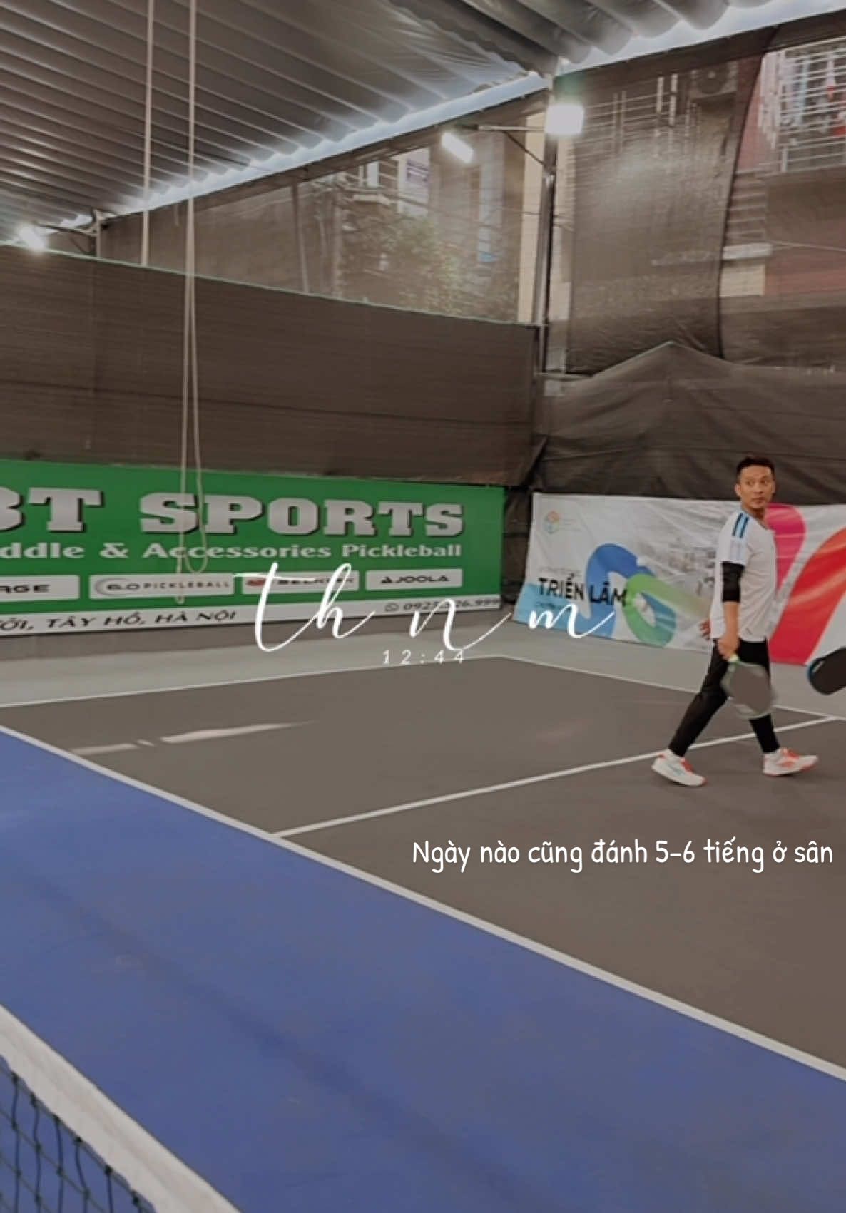 Ngày nào cũng đánh 5-6 tiếng ở sân #pickleball #dophuqui #sâm #liêng #binh 