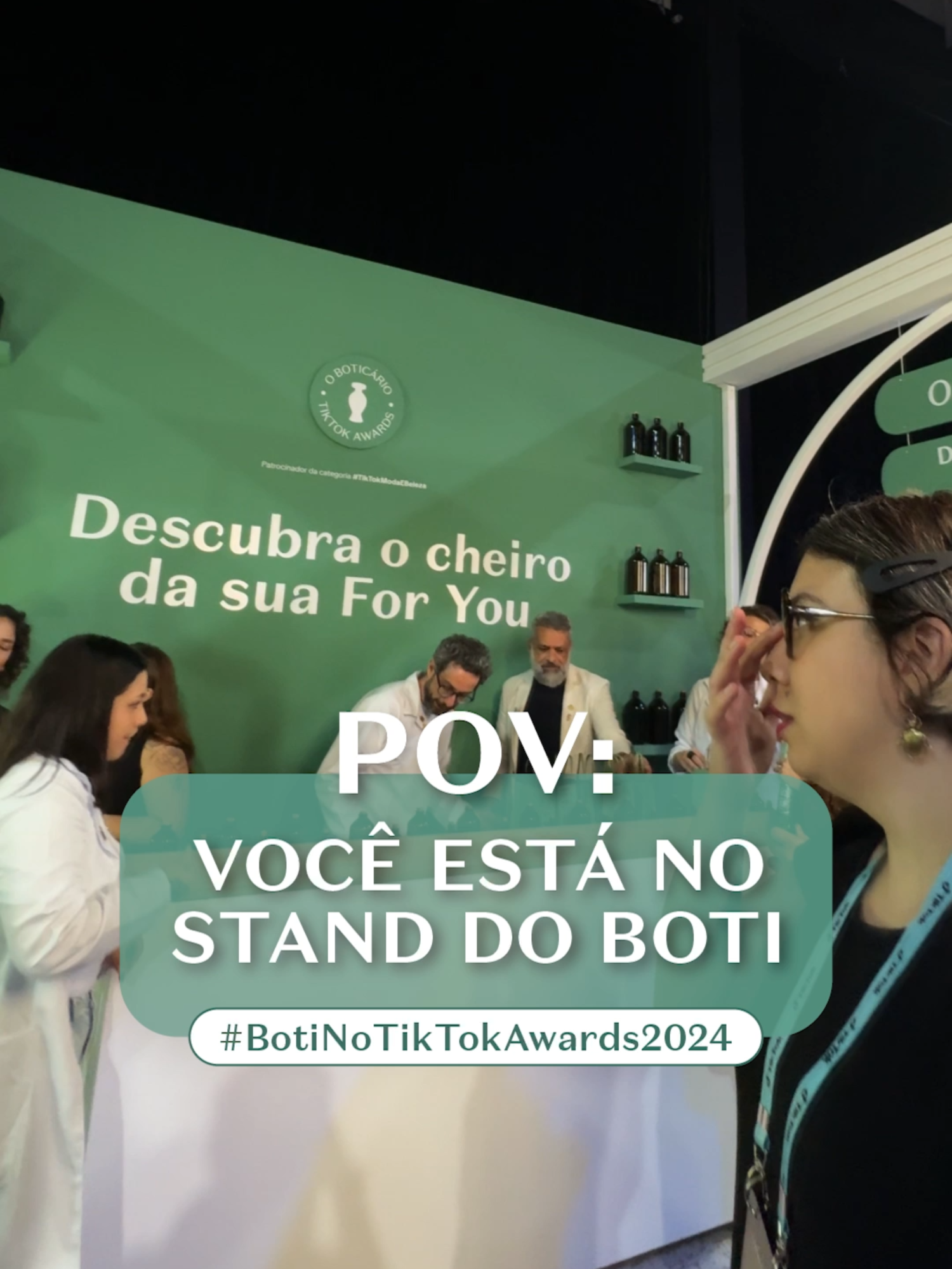 Já parou para imaginar como seria o cheirinho da sua For You? Pois é, meus botilovers, quem esteve no TikTok Awards pôde sentir esse gostinho e eu amei as reações. #oBoticario #BotiNoTikTokAwards2024