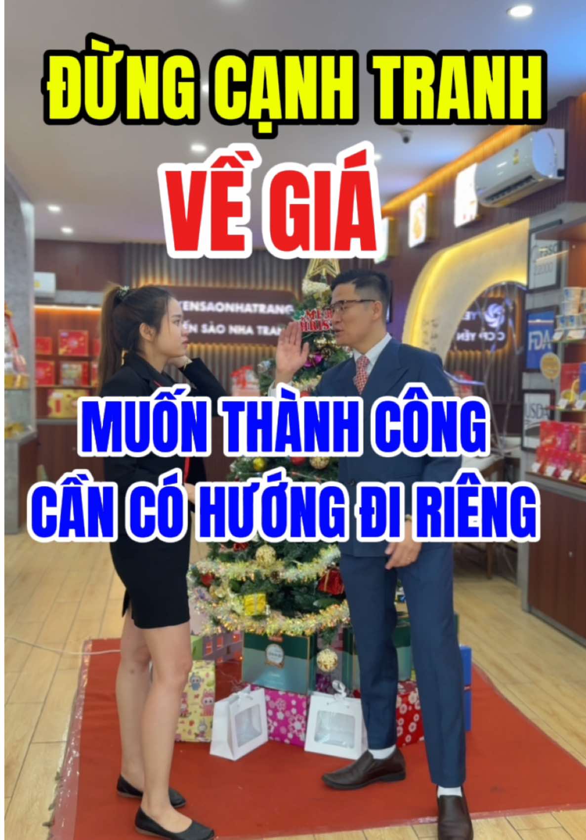 Đừng bao giờ cạnh tranh với đối thủ về giá, hãy kinh doanh bằng sự khác biệt nếu bạn muốn kinh doanh thành công. #chienthankinhdoanh #education #LearnOnTikTok #trump #elonmusk #kinhdoanhonline #thanhcong