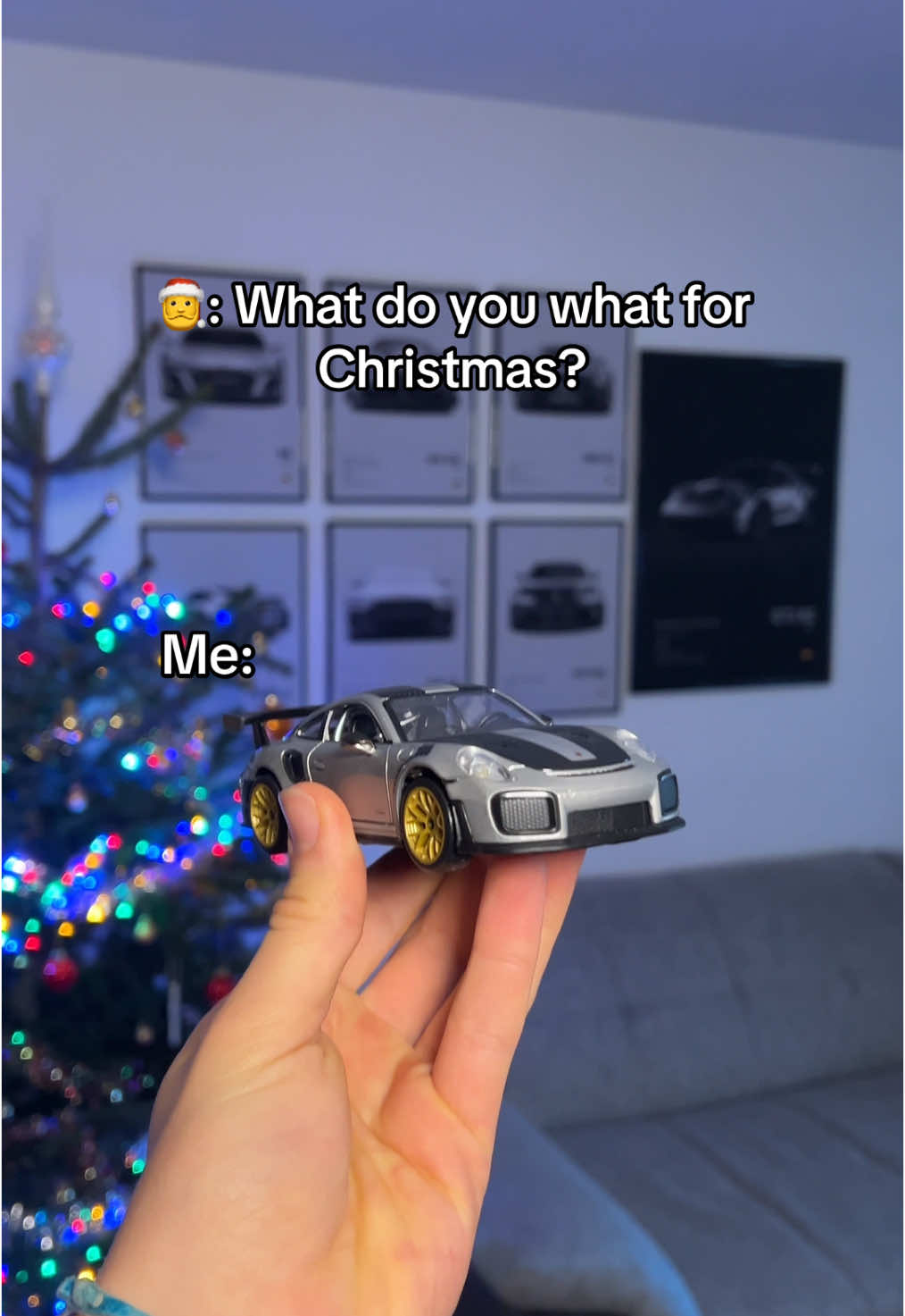 The perfect gift😍🎁#porsche #ferrari #lamborghini #mercedes #bmw #audi #carsoftiktok #cartok 