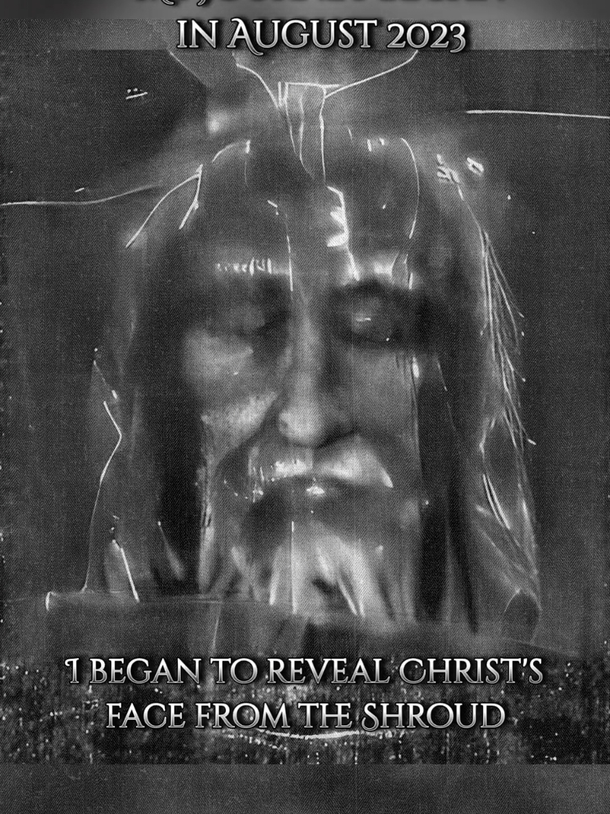 DON'T MISS NEAR THE END, EPIC ANIMATION OF JESUS! I've been clearing up the face on the Shroud of Turin since 2023. Here's the journey from then to now. Is this the real face of Jesus?  #ShroudOfTurin #FaceOfJesus  #creatorsearchinsights  #picturesofGod  #ChristianTikTok 