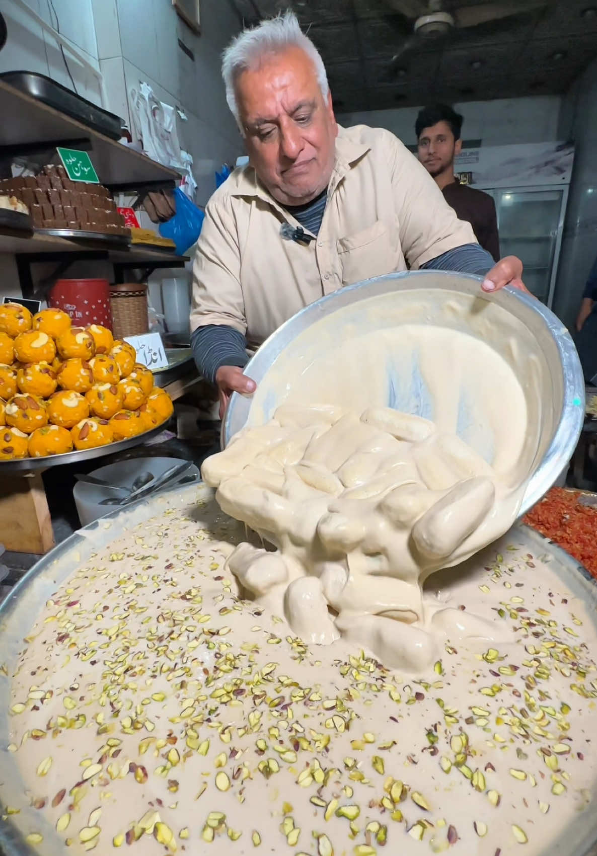 Oldest Ras Malai in Pakistan😍💯 📌Chowk Shaheeda, Salu Gujjar Wali Gali, Sialkot, Pakistan  . . . . . #sialkot #sialkoti #sialkotcantt #sialkotcrew #sialkotbloggers #sialkotplus #saqibsulehri #ras #malai #dessert #sweet #street #streetfood #viral #viralvideos #viralreels #for #foryou #foryoupage #food #foodstagram #foodblogger #rasmalai #indian #indianstreetfood #streetfood #viraltiktok 