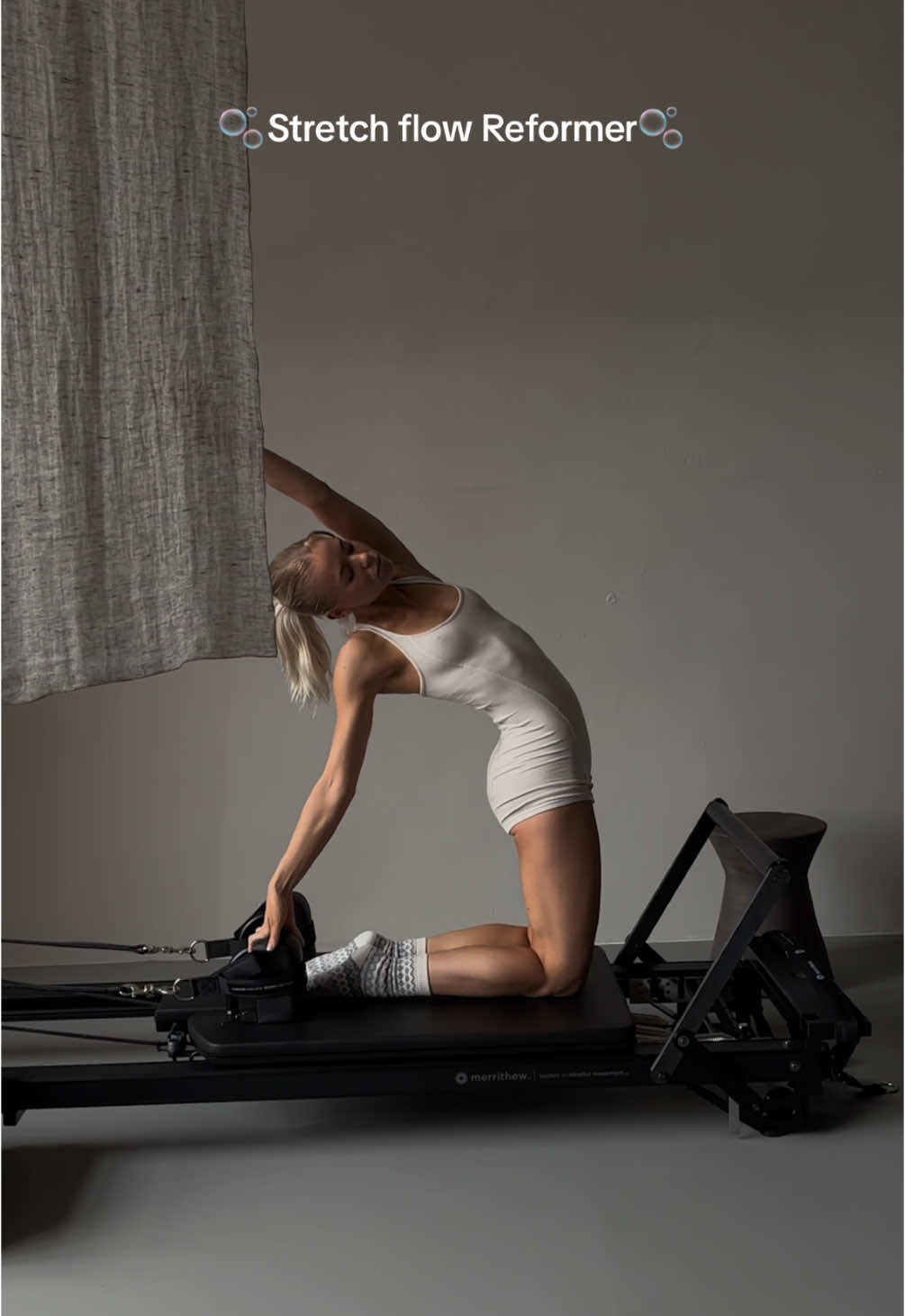 Starting the day with some stretches 🎀 @theridgepilates 🪽 #pilates #pilatesinstructor #pilatesworkout #reformerpilates #reformerworkout #reformerinstructor #reformerinspiration #reformerpilatesinstructor #pilatestiktok #teachersoftiktok #outfitinspo