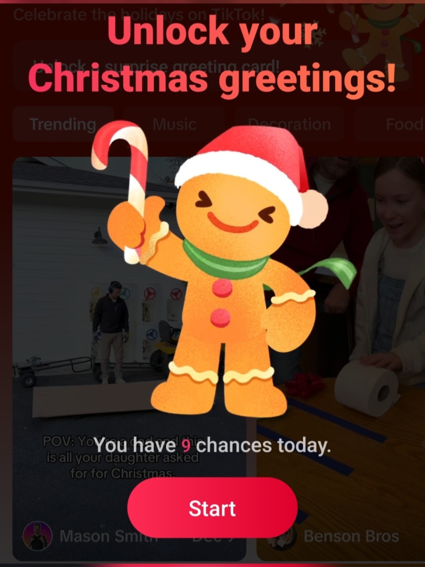 Tiktok LIMITED TIME PROFILE FRAMES #Christmas2024