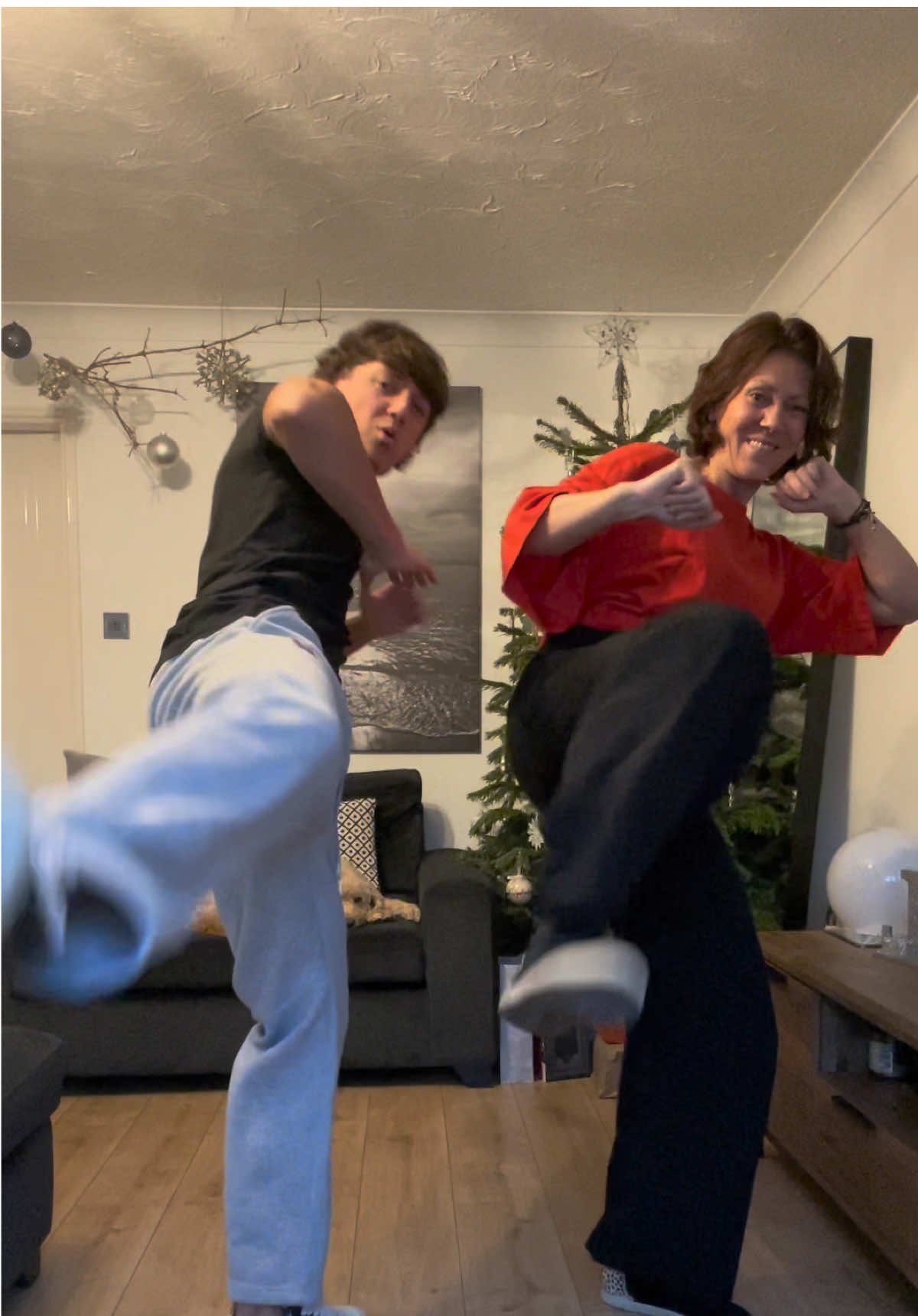 Me and my Mum can’t wait to watch this!🥋Karate Kid: Legends in cinema May 30 @Sony Pictures UK #KarateKidMovie #KickTock AD