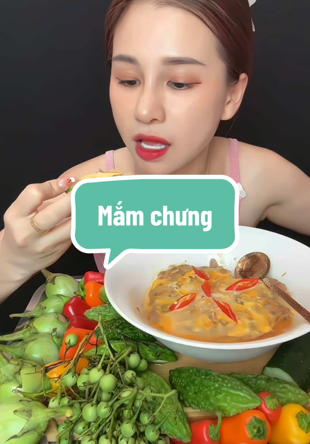 ăn cơm mắm chưng cùng hảo nha #mukbang #ancungtiktok #myhao @GongU365malaysia @Mỹ Hảo Family ✌️ 