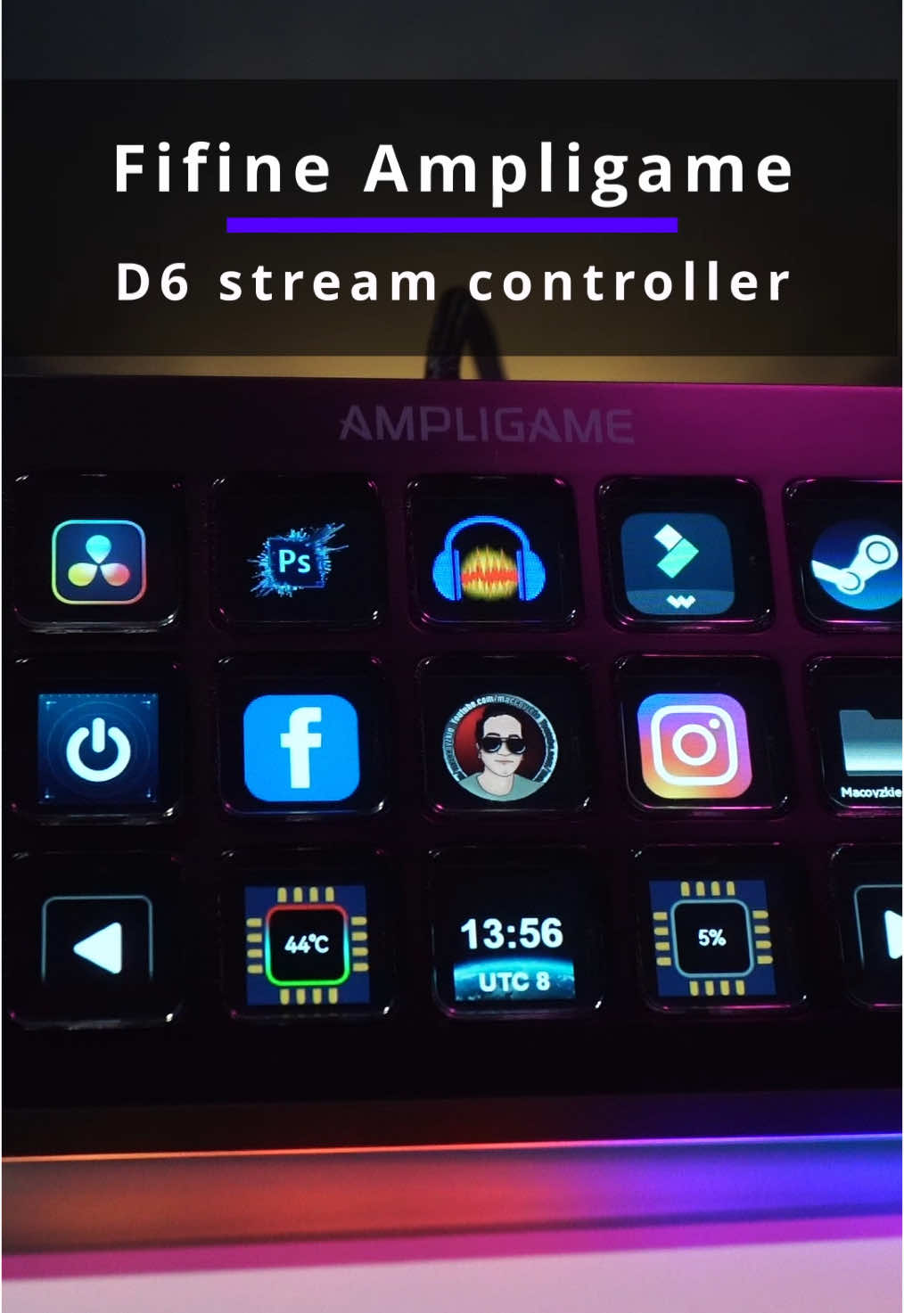 Fifine Ampligame D6 stram controller! #fifine #d6 #stream #controller #unboxing @Fifine 