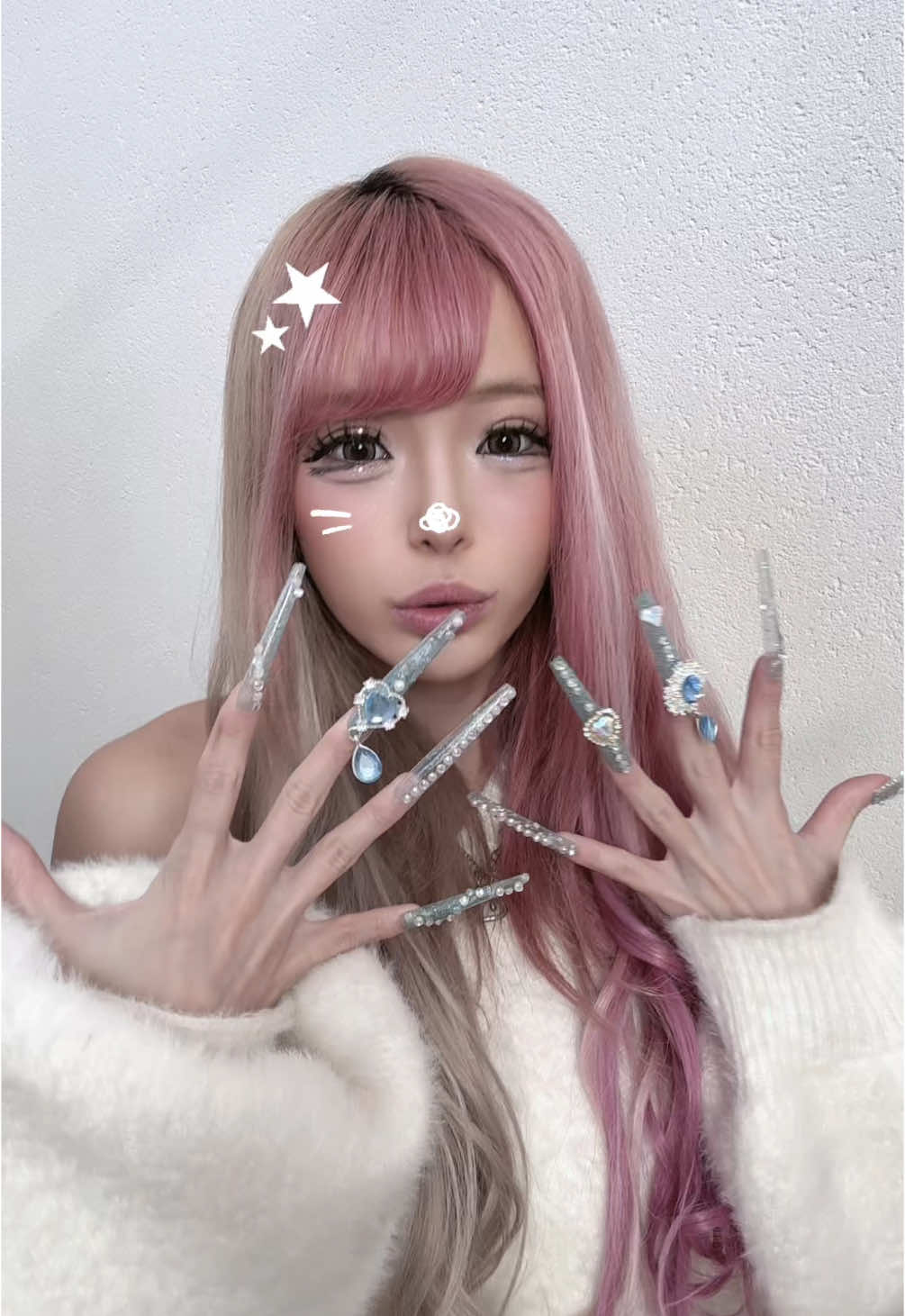 ❄️普段よりナチュラルメイク💖 natural make up⟡.· 30万FW目指してるから 残り2024年も推し続けてね🥹 #ギャル #ギャルメイク #清楚ギャル #ナチュラルメイク #gyaru #himegyaru #gyarumakeup #longnails 