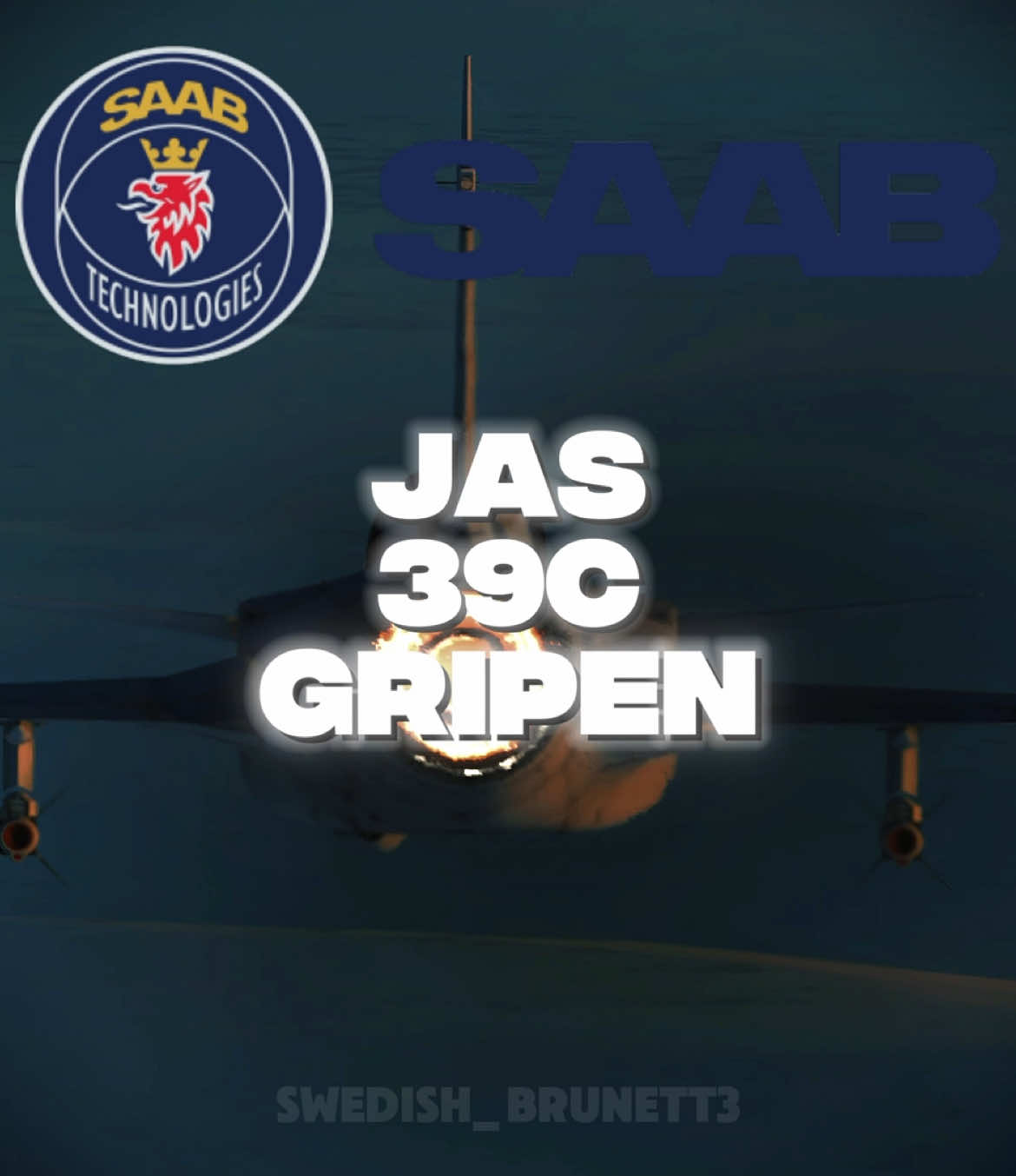 Jas 39C Gripen edit (reupload) #edit #warthunder #warthunderaviation #warthundertiktok 