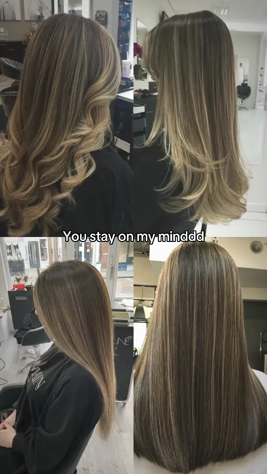 #foryoupage #fyp #highlightshair #silkyhair #balayagehair #caramelhighlights #dreamhair #relatable #fypviralシ 