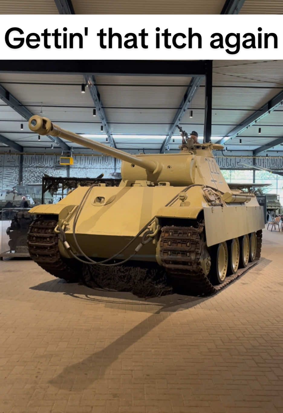 I'm getting that itch again😏 @Oorlogsmuseum Overloon @War Museum Overloon  🎥: @Moody  Panther footage: panzerinsight (YT) ------------------------------------------ #brulldozer #tank #panzer #panther #panthertank #ww2 #worldwar2 #imgettingthatitch #imgettingthatitchagain #imacreep #panzer5 #worldwar2tank #tankedit #hellyeah #overloonwarmuseum #warmuseumoverloon #oorlogsmuseumoverloon #overloon #fy #fyp #foryou #reel #reels #short #shorts