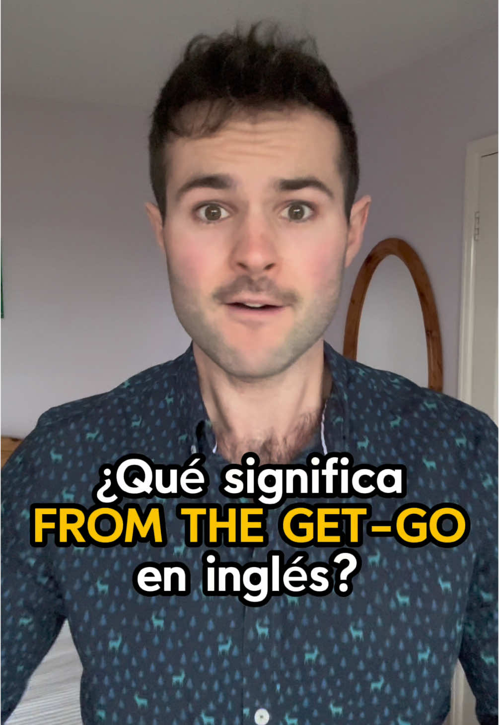 ¿Que significa FROM THE GET-GO en inglés? #ingles #aprenderingles #cursodeingles #inglesonline 