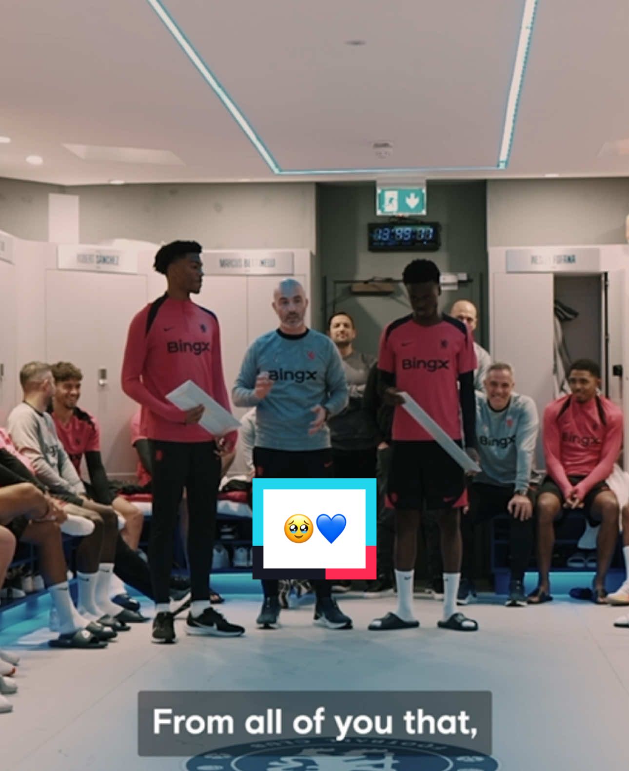 Tyrique George and Josh Acheampong, who joined Chelsea at the Under-8 age group, have now officially been inducted into the Men's first team! 💙 #CFC #ChelseaFC #PremierLeague 