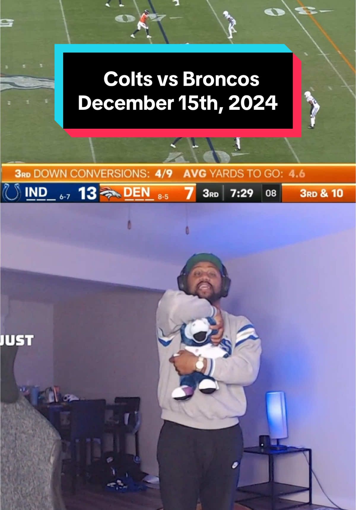 Colts vs Broncos Full Game REACTION ‼️ #nfl #nfIfootball #football #colts #broncos #bonix #anthonyrichardson 