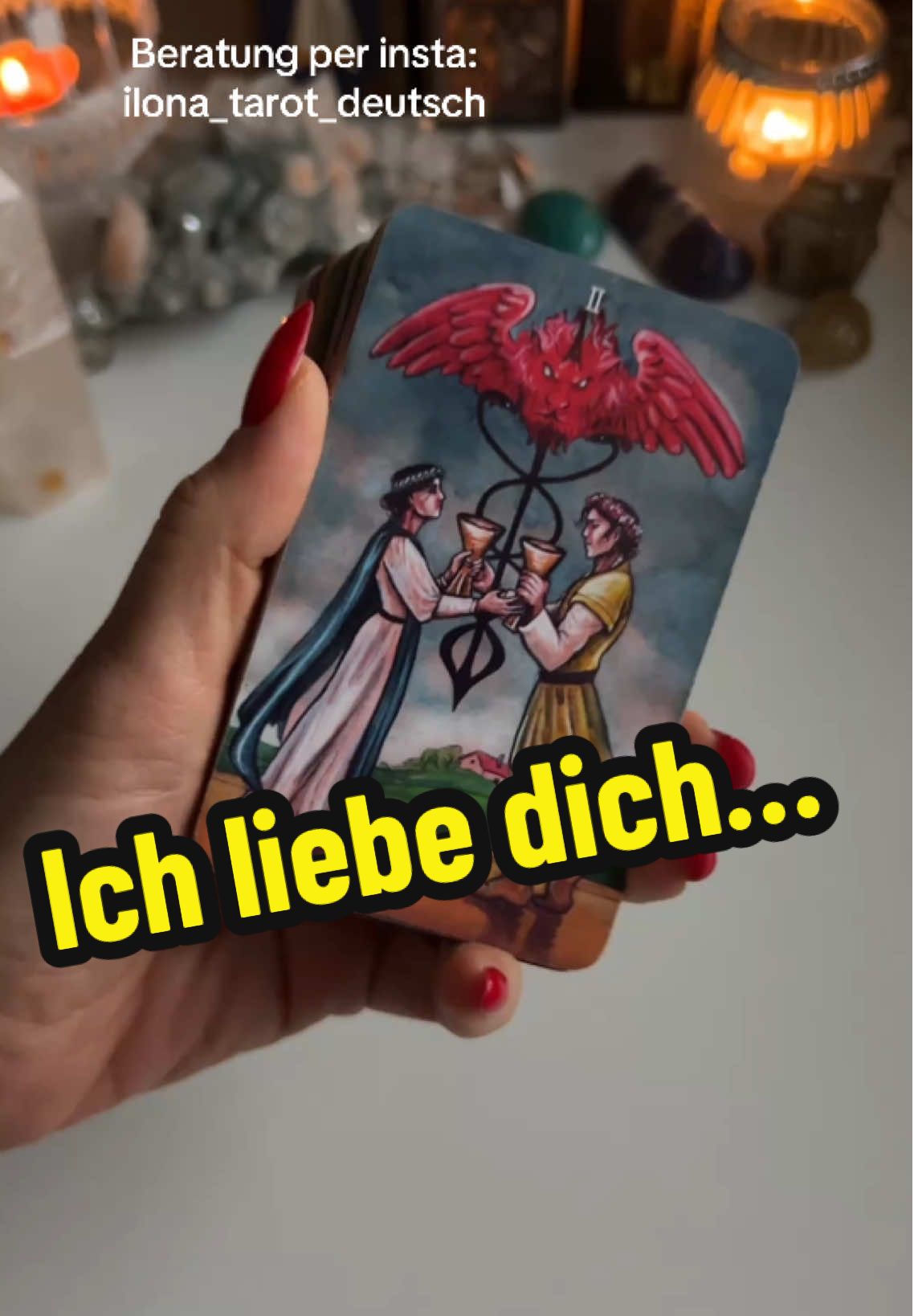 Ihr lieben, diese Botschaft ist allgemein, das heißt sie kann nicht auf alle zutreffen. Es kann aber sein das diese zu 100 Prozent für dich stimmig ist ✨🫶🏼 ✅Beratung per insta:  ilona_tarot_deutsch ❌Ich schreibe euch niemals an für eine zu Legung, das machen scammer  #kartenlegung #kartenlegerin #kartenlegen #kartenlegenmitherz #tarotkarten #tarotdeutschland #tarotlegung #liebesbotschaft #kartenlegerin_ilona #ilonatarotdeutsch #wahrsagerin #wahrsagerin🔮 