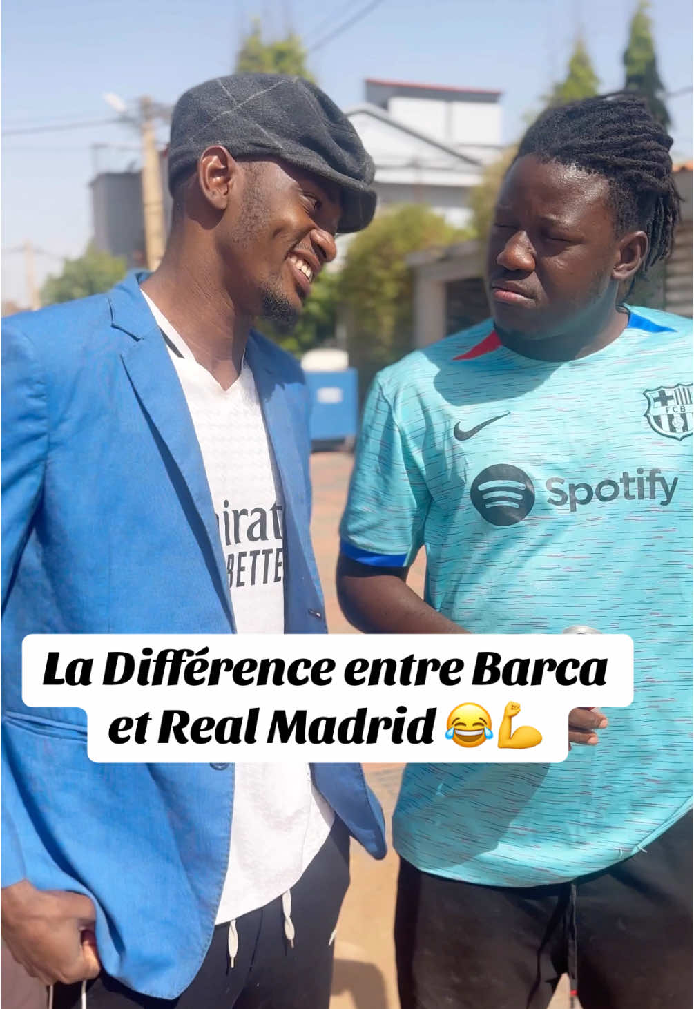 La différence entre le Real Madrid et le Barca 😂@Les Frères Sy 💎#comedyvideo 