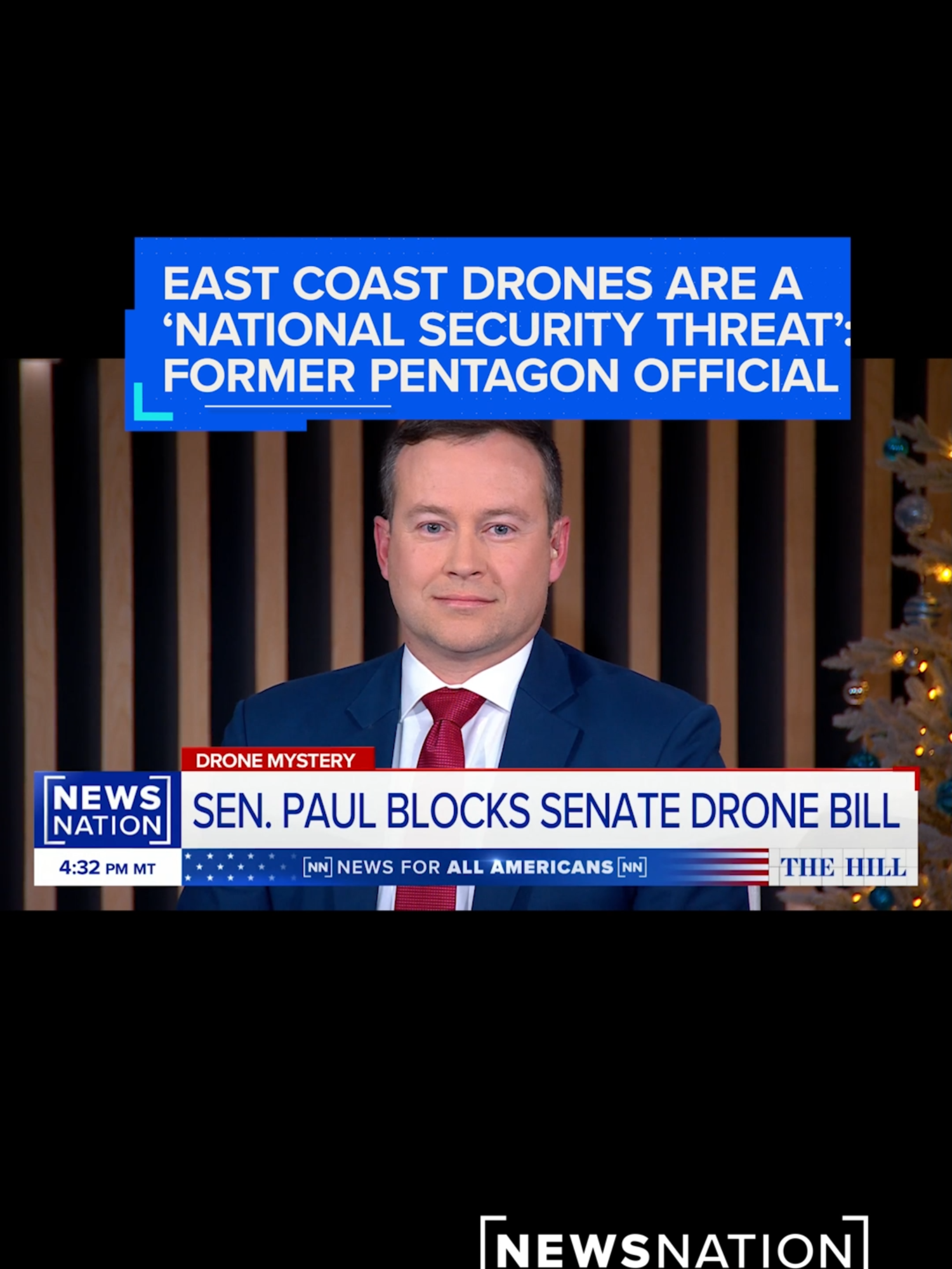 “This is a national security threat.” Joseph Francescon, a former deputy assistant secretary of defense for special operations and combating terrorism, explains why he believes the ongoing drone sightings over the East Coast are a threat.