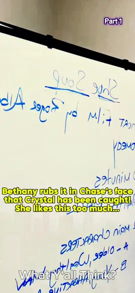 Bethany rubs it in Chase’s face that Crystal has been caught! She likes this too much… #God #Jesus #Jesusispoppin #Jesusbeenpoppin #kountrywayne #letthatsizzleinyourspirit #helpisontheway #Love #filmmakerchasewalker #fyp #bethany 