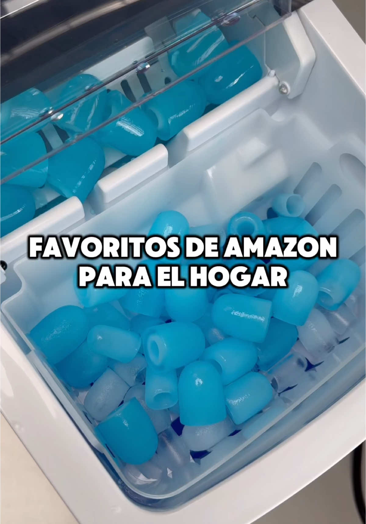 - máquina de hielos - 🧊 #tiktokmademebuyit #hielo #lifehacks #bebidas #KitchenHacks #maquina #dispenser 