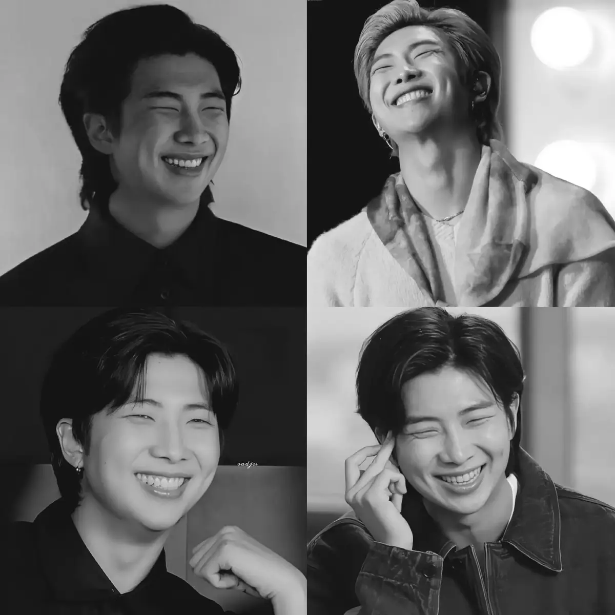 o sorriso que me acalma. eu amo muito esses meninos. #kimnamjoon #kimseokjin #minyoongi #junghosoek #jimin #kimtaehyung #jungkook  #viral_video #kaoriégostosodemais #bts_official_bighit 