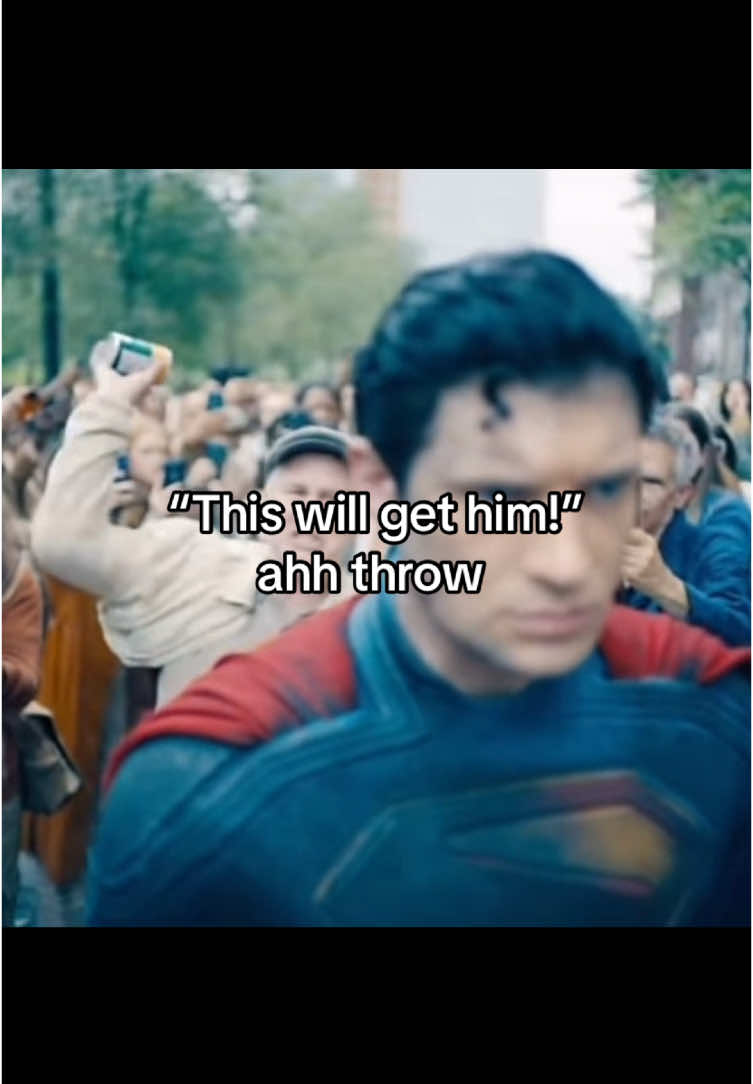 Can thrower solos superman #superman #meme #getout #fypage #viral #superman2025 #jamesgunn @DC 