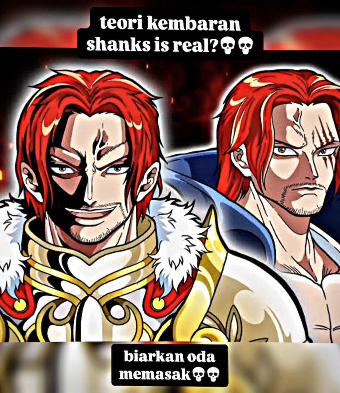 kembaran shanks is real? atau jangan2 itu memang shanks yang selama ini berkhianat 💀 #onepiece #onepieceedit #shanks #akagaminoshanks #animeedit #onepiece1134 