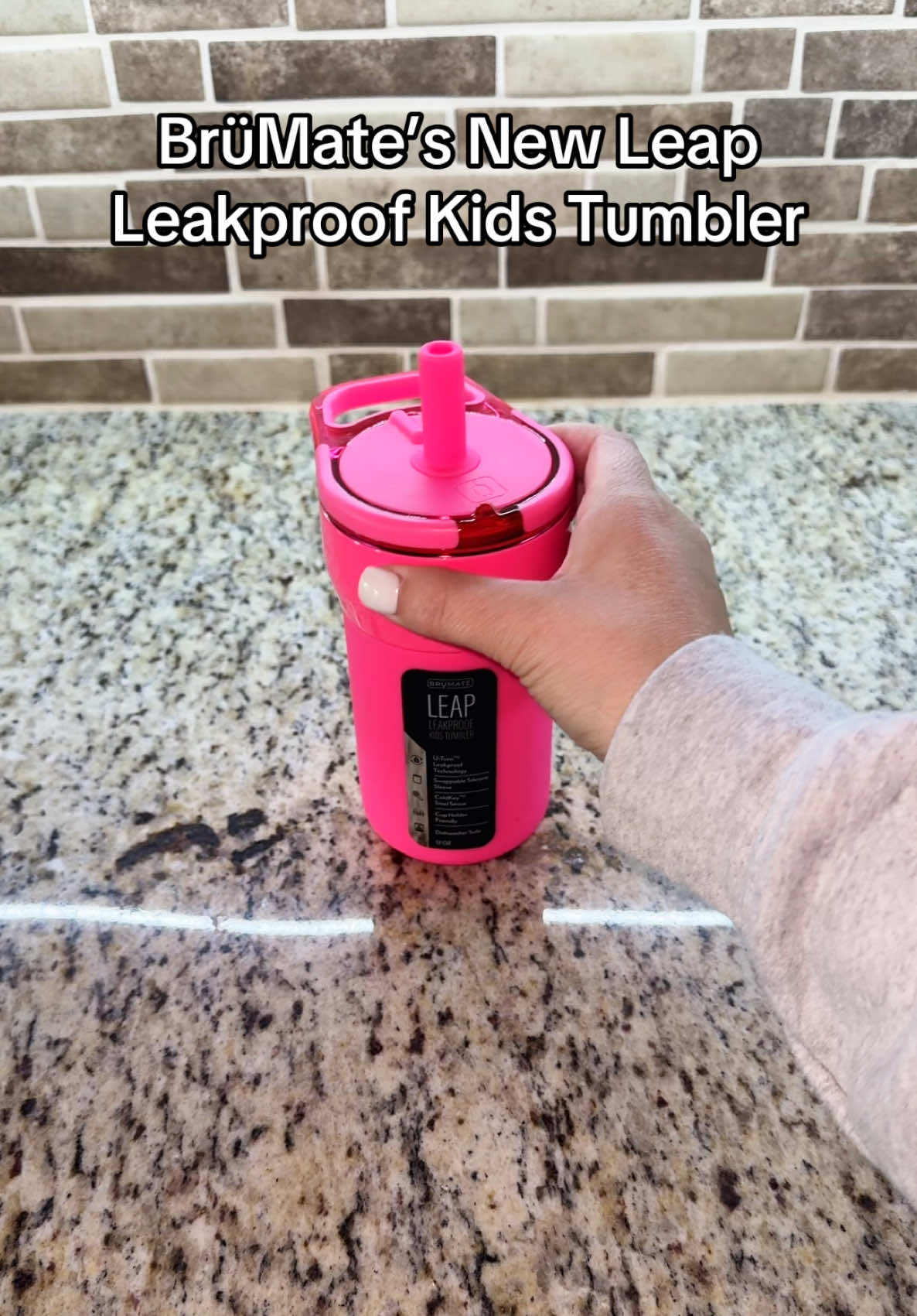 How cute are these new 12oz kids BrüMate Leaps! 😍 I love how you can take this tumbler apart to get it cleaned good! #brümate #leap #kidstumbler #toddlertumbler #spillproofcup #leakproofcup #leakproof #leakprooftumbler #tumbler #tumblersoftiktok #newrelease #kidsoftiktok #momlife #drinkware #creatorsearchinsights #creatorsearchinsight #creatorsearch #