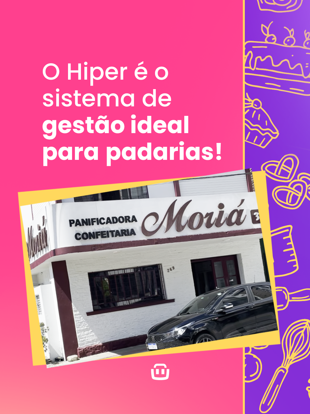 A panificadora @moriapc está há 18 anos no mercado, e há mais de 10 usa o Hiper. Atualmente, a Heloise Albuquerque administra a empresa, mas o empreendimento é uma idealização dos seus pais, que enxergaram nesse segmento uma oportunidade de crescer. O investimento deu certo e hoje a Hiper e a Stone fazem parte dessa linda história de sucesso! 💚💜 #SistemaERP #Gestão #GestãodePadarias #Depoimentos #CaseDeSucesso