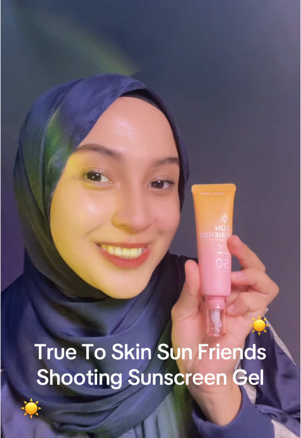 True To Skin Sun Friends Soothing Sunscreen Gel @True To Skin #sunscreen #truetoskin 