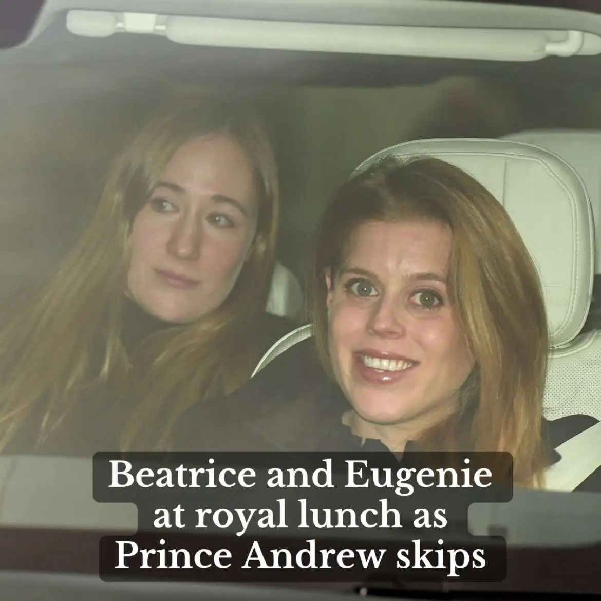 Princess Beatrice and Princess Eugenie attend pre-Christmas royal lunch despite Prince Andrew’s ongoing scandals Find out more on Dailymail.com #princesseugenie #princessbeatrice #christmas #royalfamily 