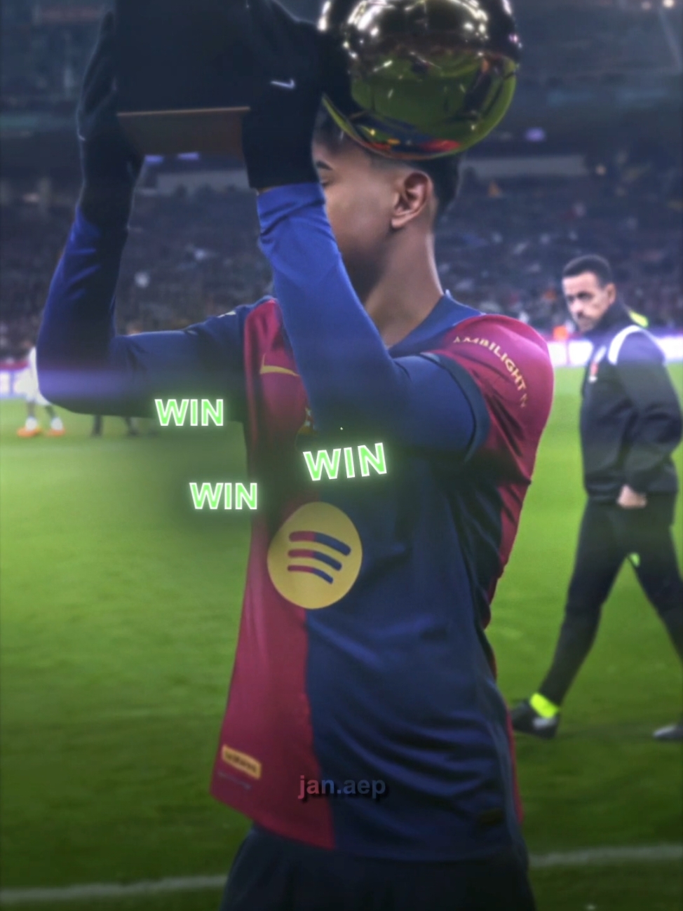 Will Lamine Yamal be next GOAT? || #edit #barcelona #4k #football #aftereffects #yamal #lamineyamal #trend 