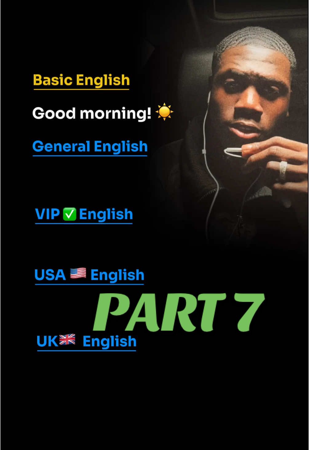 English Learning 🔥🇺🇸🇬🇧(Different Types ) We Have 1. Basic English 2. General English 3. VIP English 4. USA English 5. UK English #fyp #viral #speakenglish #americanaccent #usa🇺🇸 #uk🇬🇧 #britishaccent #englishtips #englishvocabulary #englishteacher #ghanatiktok🇬🇭 #nigeriantiktok🇳🇬 #turkey🇹🇷 #france🇫🇷 #germany🇩🇪 #sierraleonetiktok🇸🇱 #liberiantiktok🇱🇷🇱🇷🇱🇷 #dubai🇦🇪 #englishclass