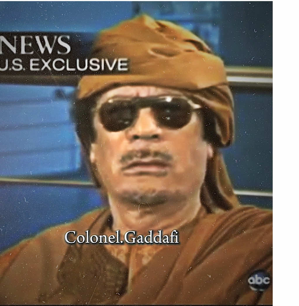 😂💚 #gaddafi #libya #colonelgaddafi #معمرالقذافي #قذافي 