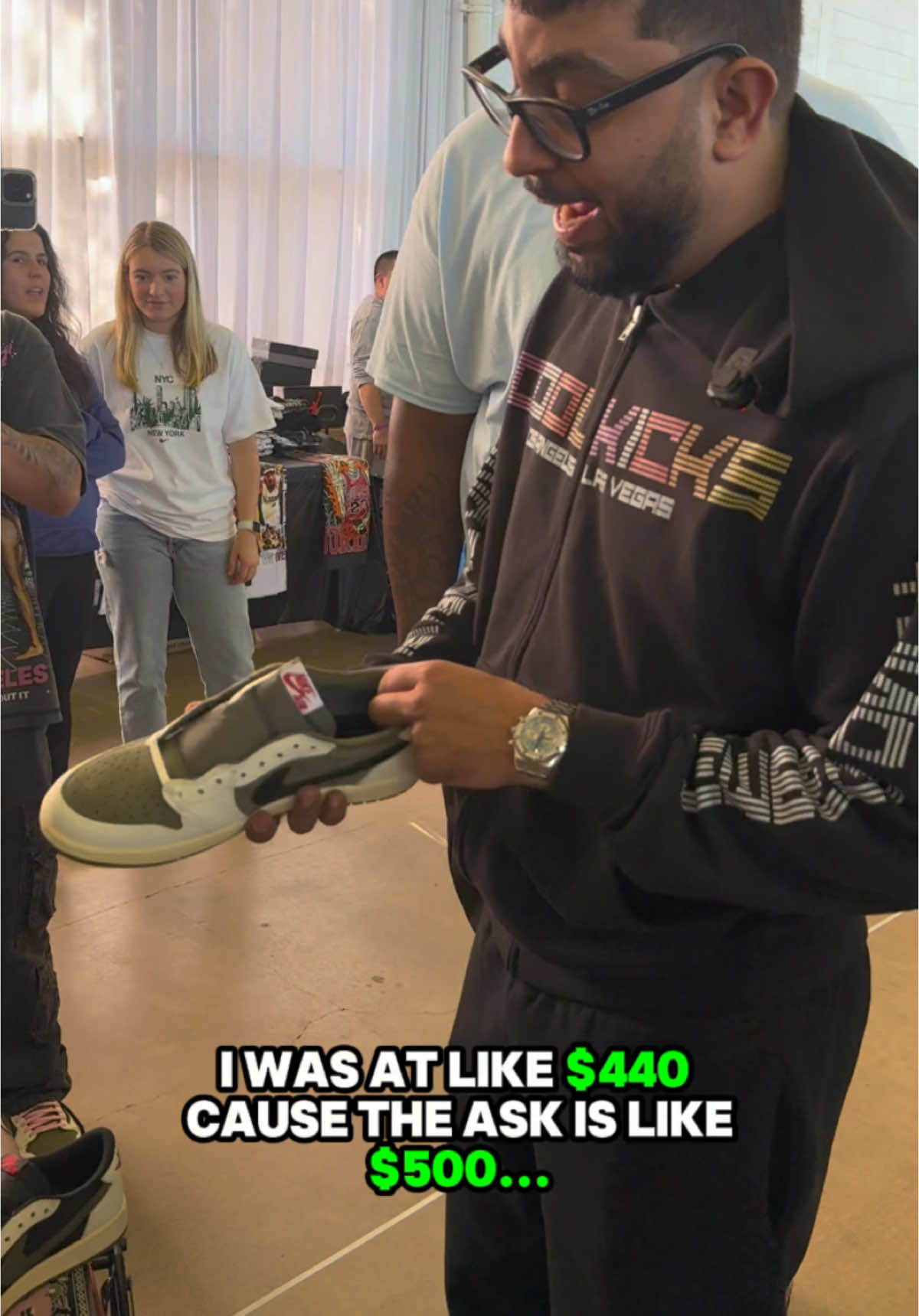 $4,000 coin flip for every sneaker in his cart… who won the deal?? 😳 Meet @Coolkicks at New York Got Sole on January 11th 🤝#sneakers #fyp 