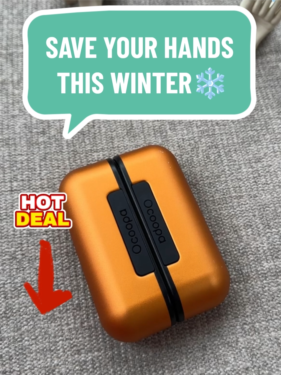 #ocoopa #handwarmer #warmer #tiktokshopblackfriday #tiktokshopcybermonday #tiktokshopholidayhaul #tiktokshop #winter