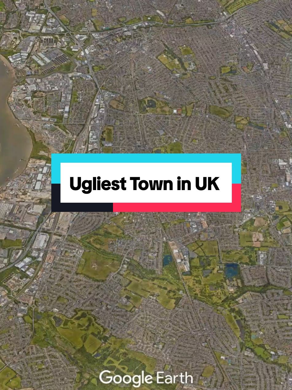 Ugliest Town in the UK 🇬🇧#geography #unitedkingdom #town #top20 #fyp 