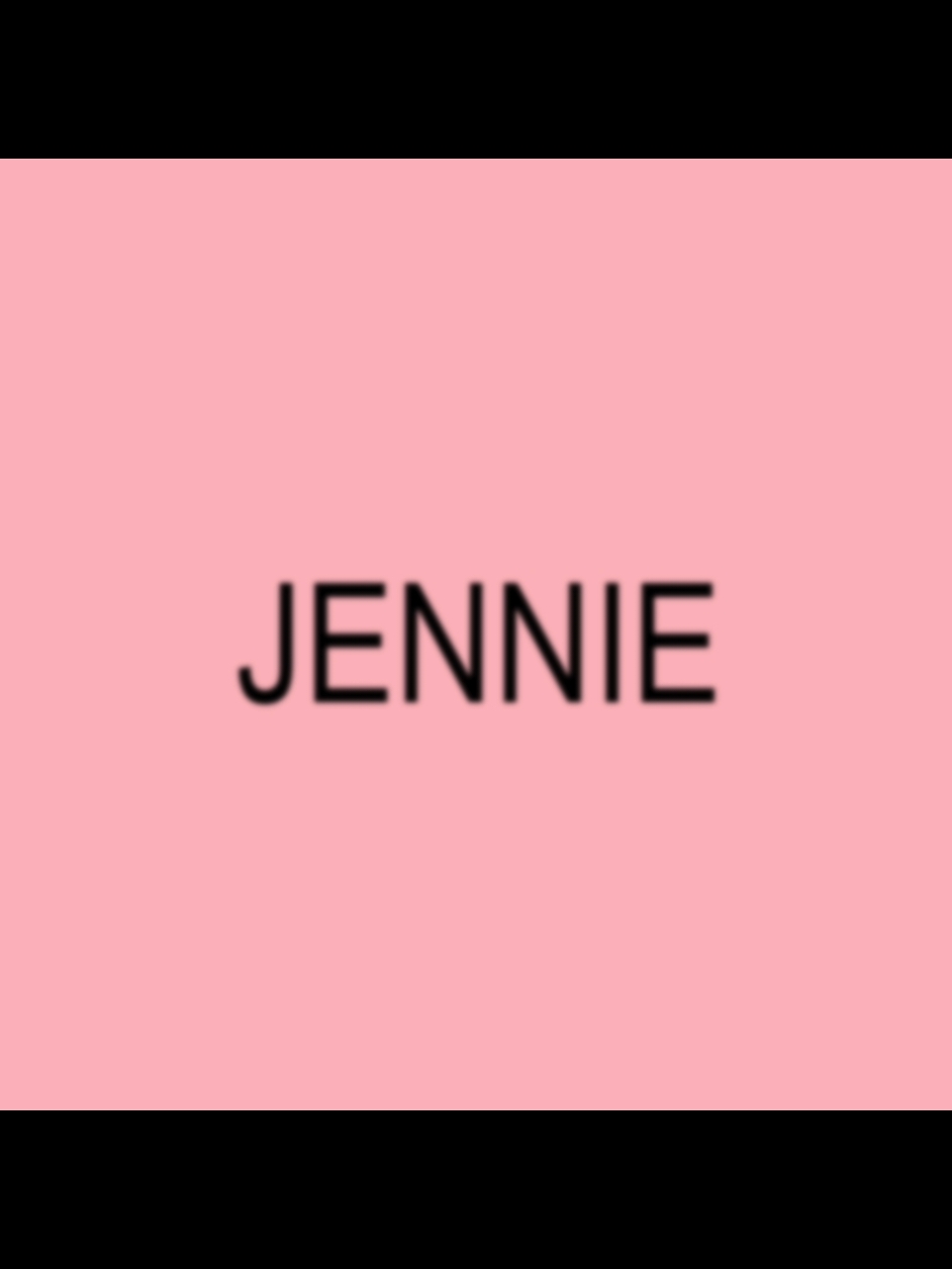 JENNIE. #boombayah #boombayahblackpink #blackpink #bp #jennie #fyp #4u #foryou #lyricvideo 